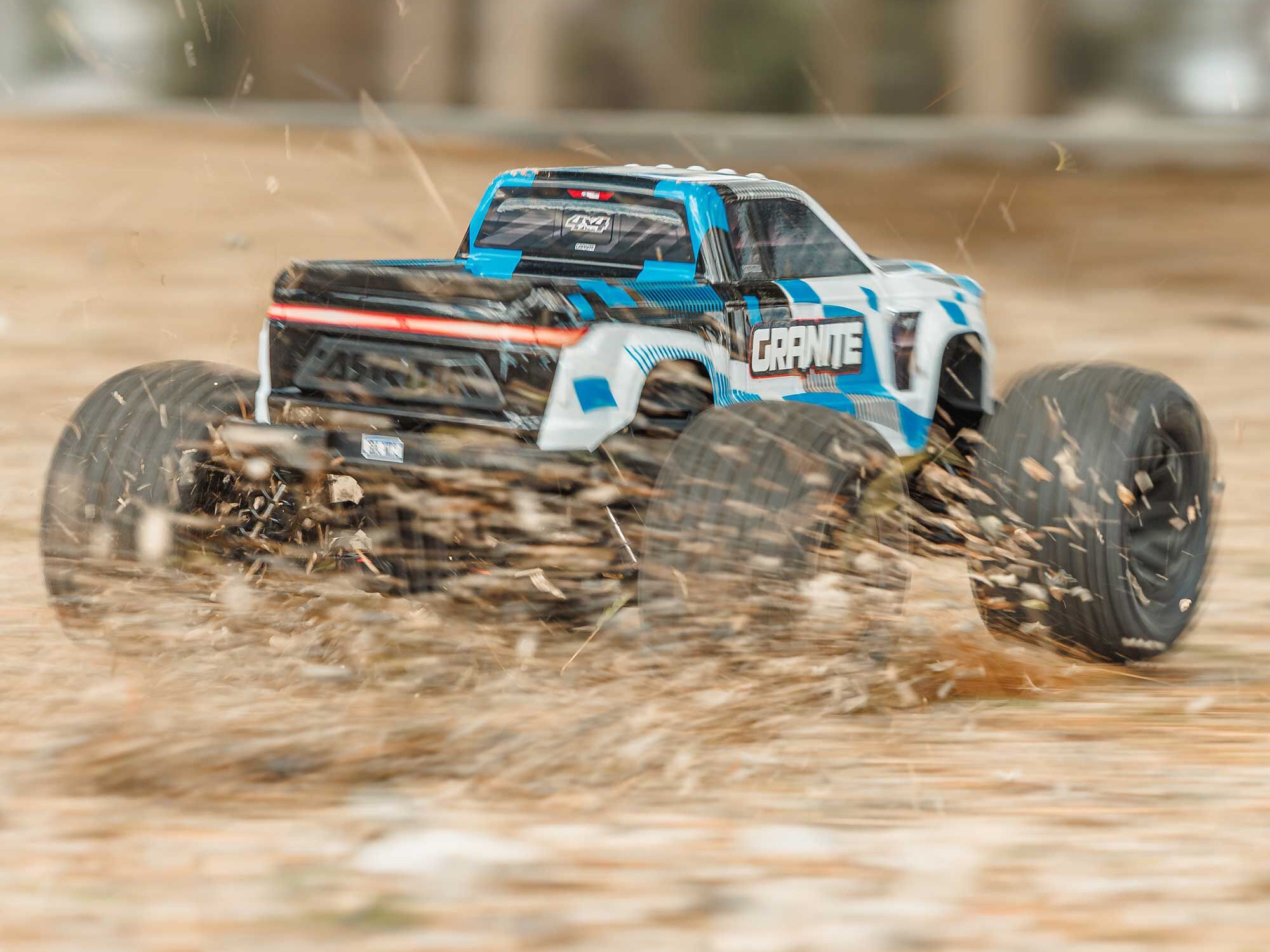 1/10 GRANITE MEGA 665 4X4 RTR Monster Truck Blue-18