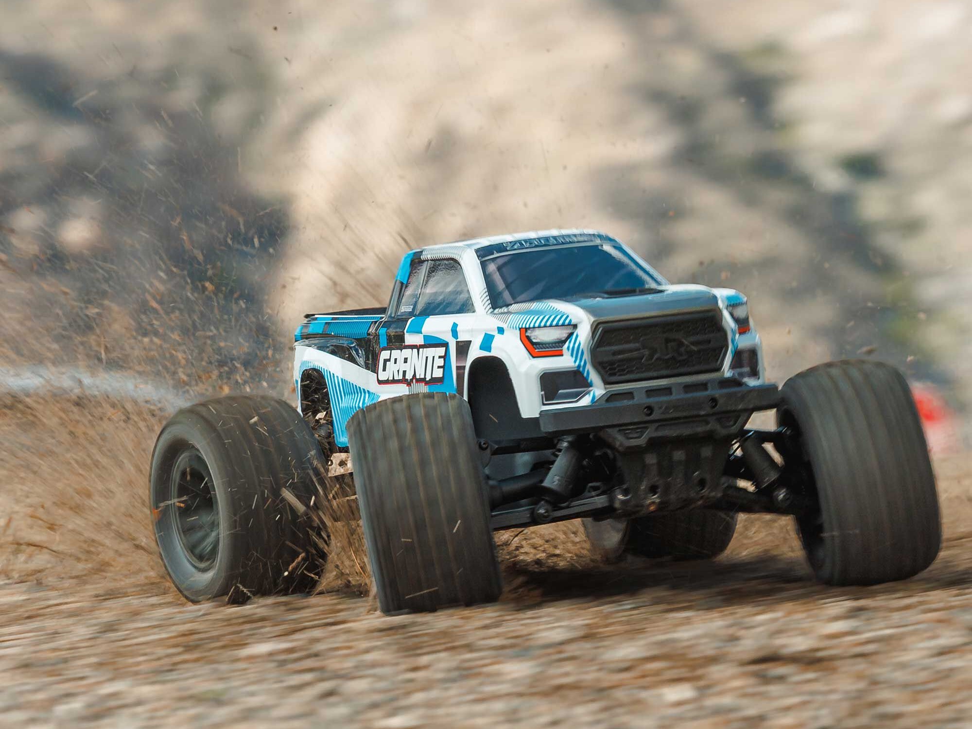 1/10 GRANITE MEGA 665 4X4 RTR Monster Truck Blue-21