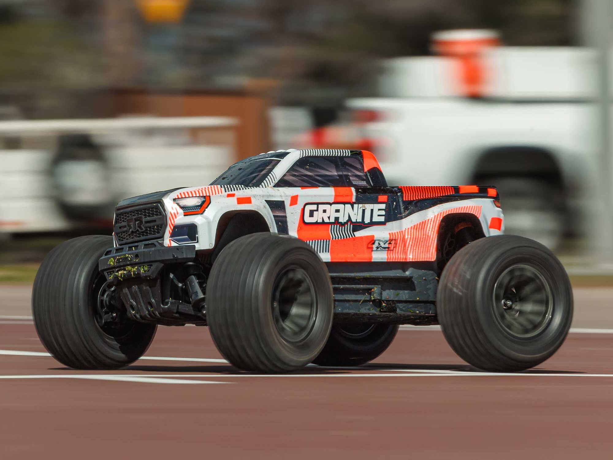 Arrma 1/10 GRANITE MEGA 665 4X4 RTR Monster Truck Orange-21