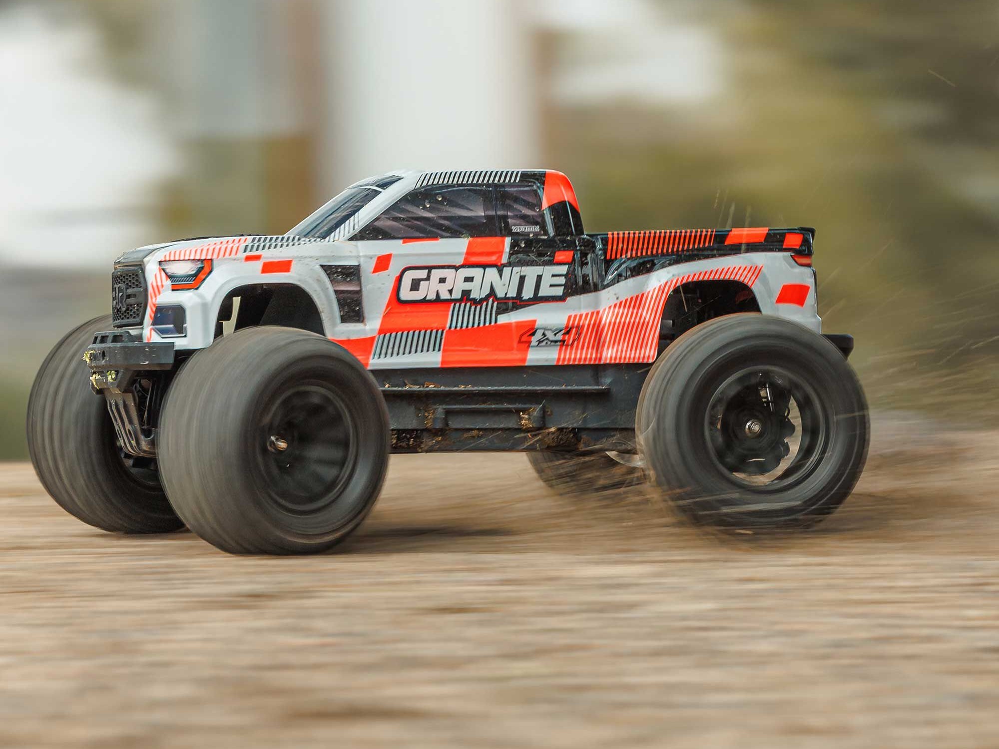 Arrma 1/10 GRANITE MEGA 665 4X4 RTR Monster Truck Orange-22