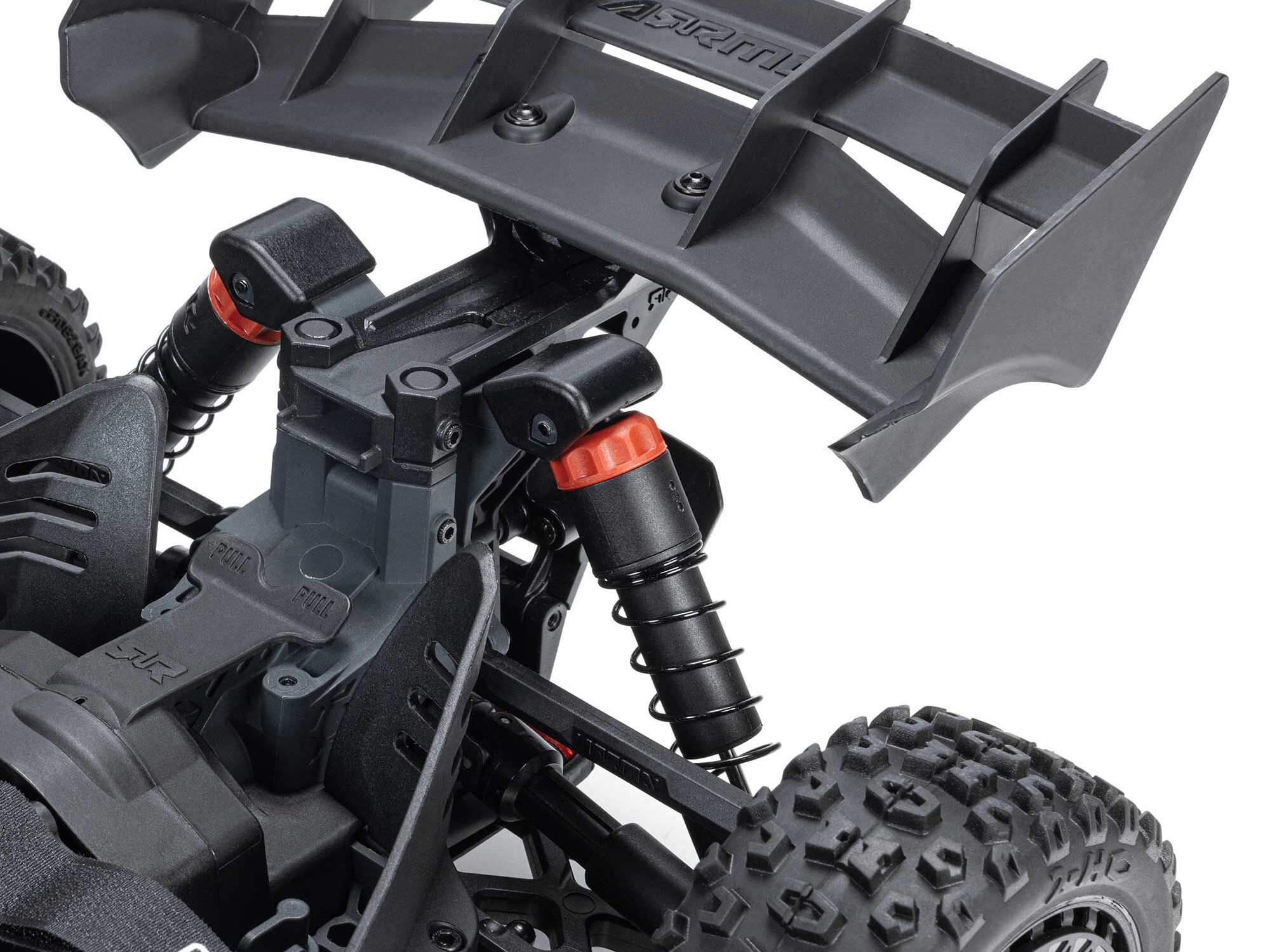 Arrma 1/8 TYPHON MEGA 665 4X4 RTR Buggy Red-14