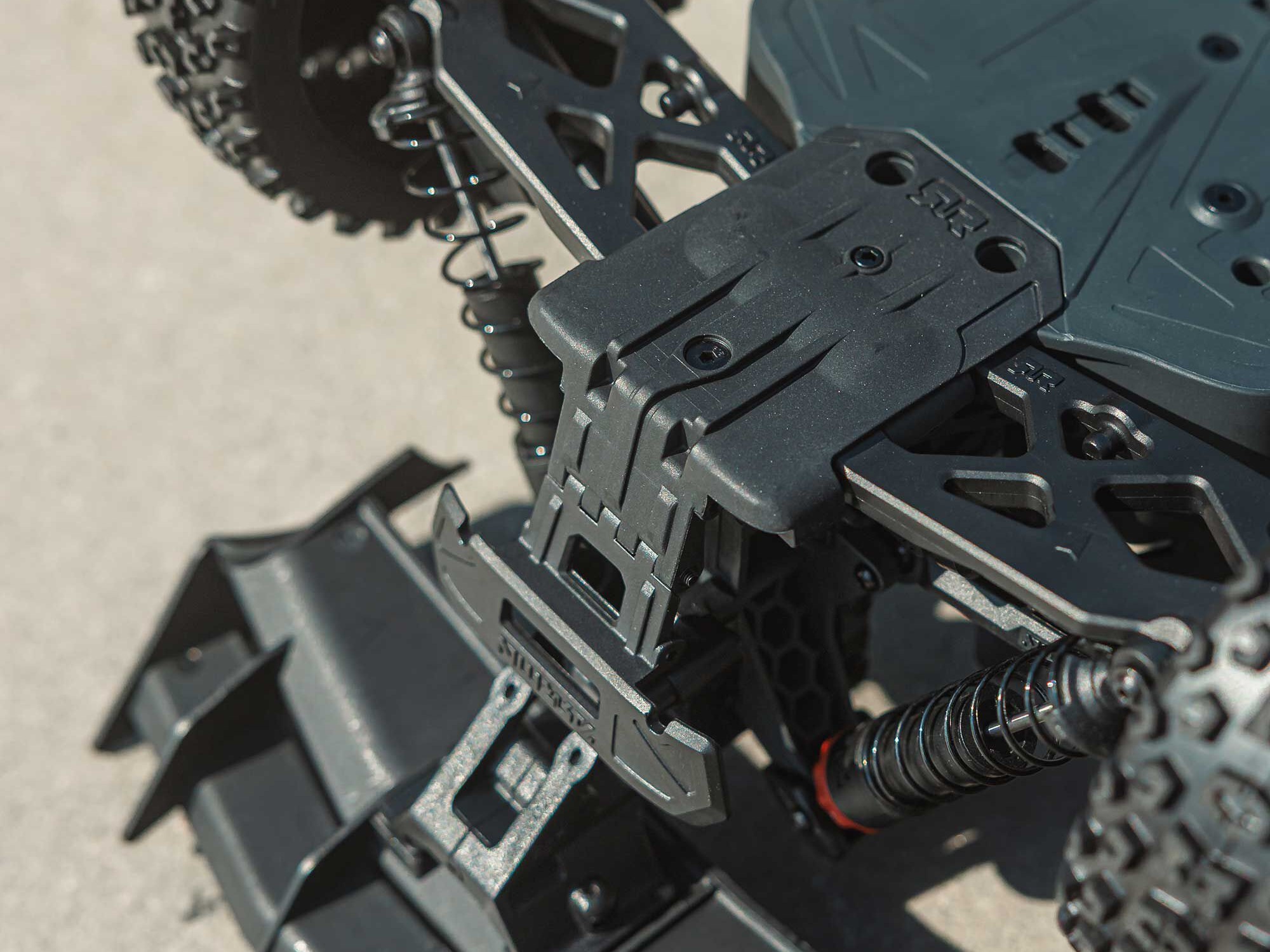 Arrma 1/8 TYPHON MEGA 665 4X4 RTR Buggy Red-15