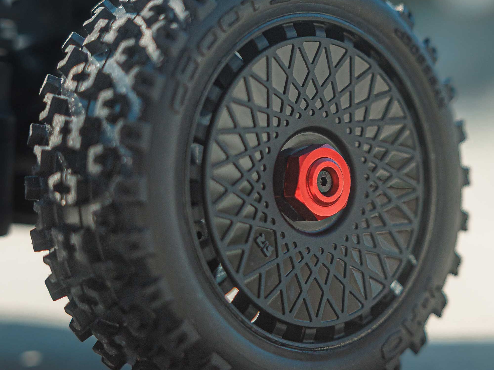 Arrma 1/8 TYPHON MEGA 665 4X4 RTR Buggy Red-16