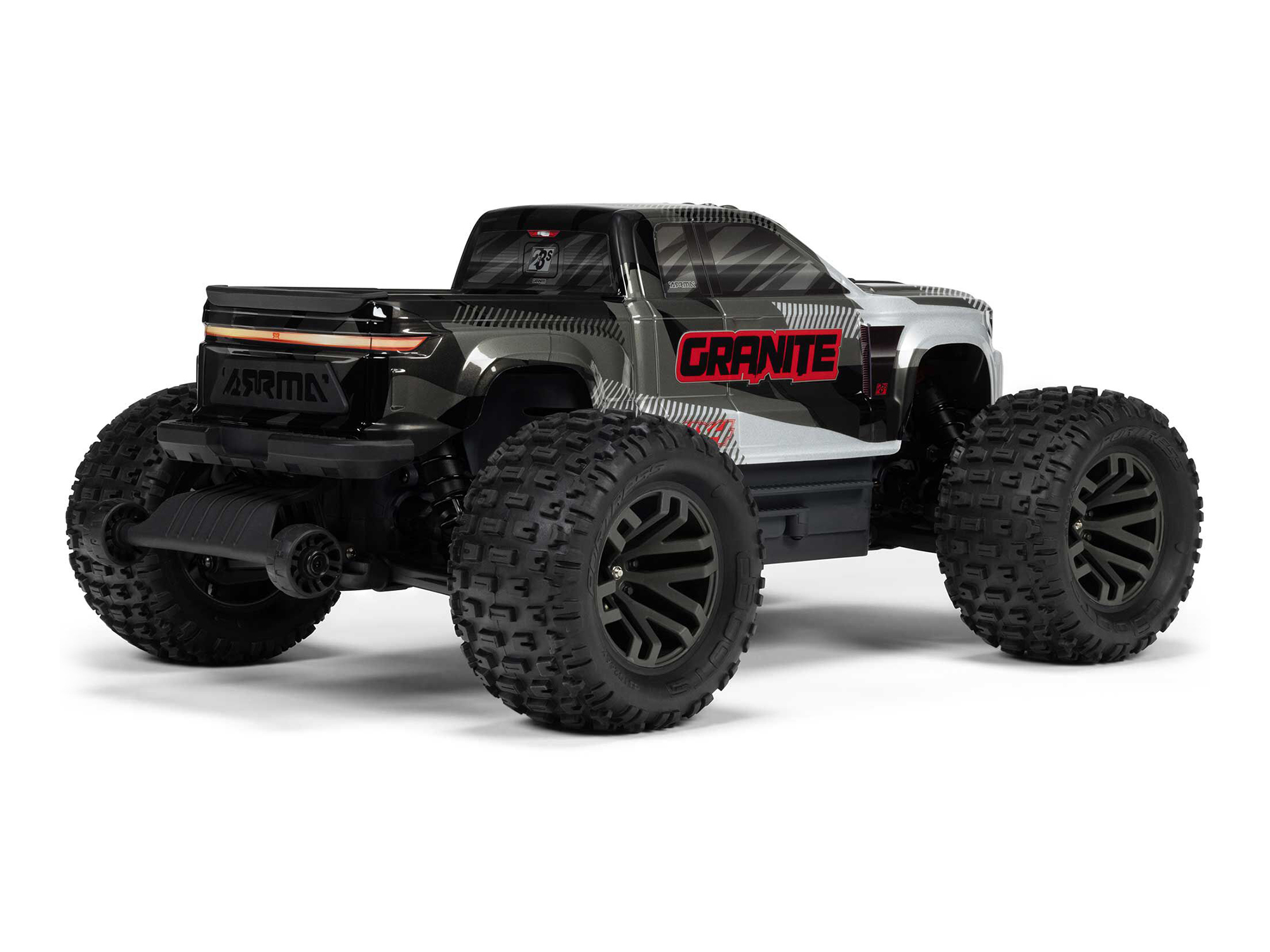 1/10 GRANITE 223S DSC 4X4 RTR Monster Truck Gunmetal-3