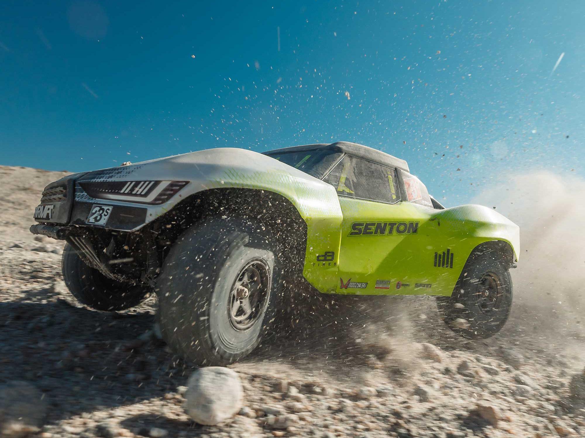 Arrma Senton 223S BLX Brushless 4X4 Short Course Truck RTR with DSC 1/10 - Yellow-38