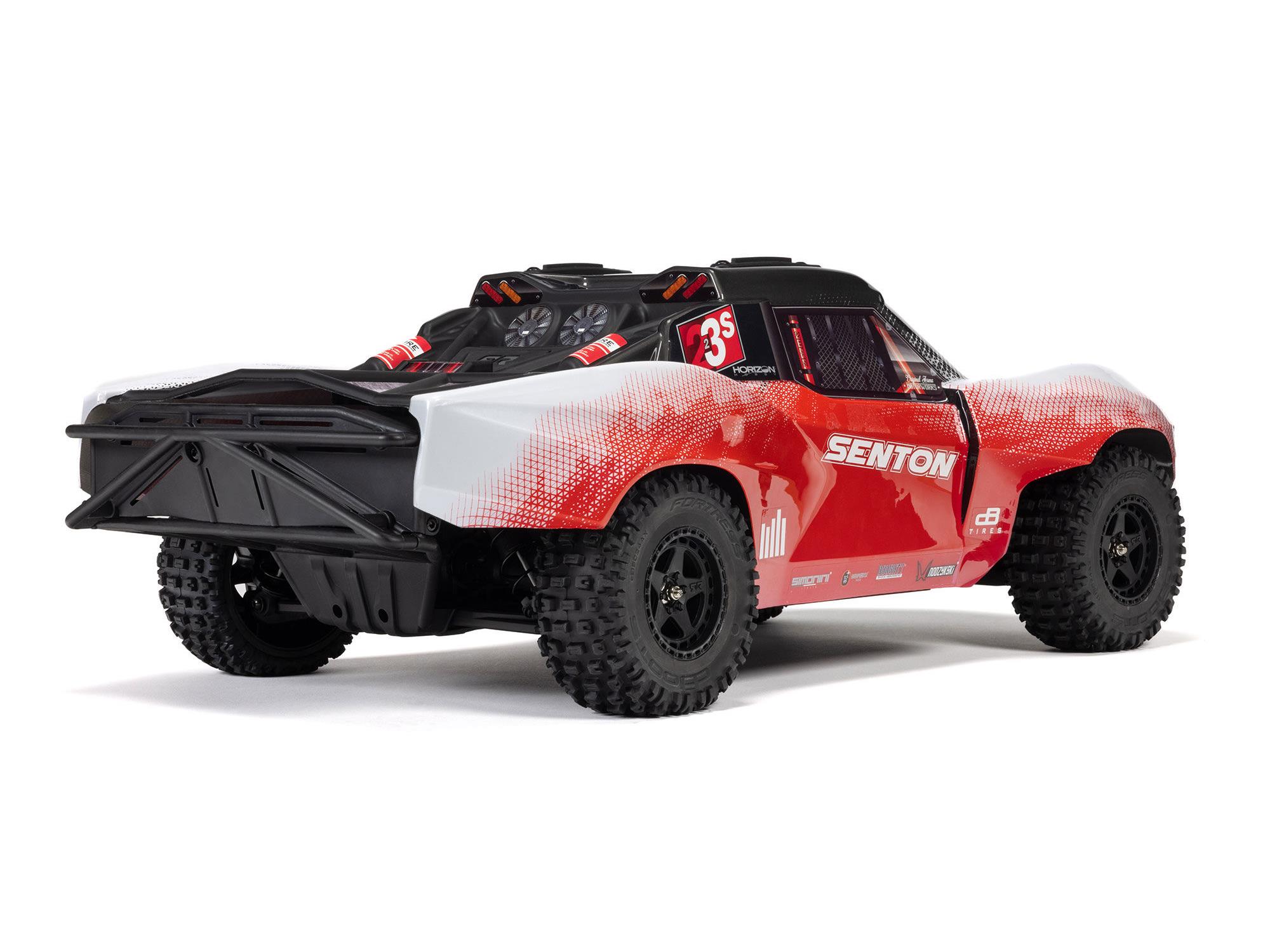 Arrma Senton 223S BLX Brushless 4X4 Short Course Truck RTR with DSC 1/10 - Red-15