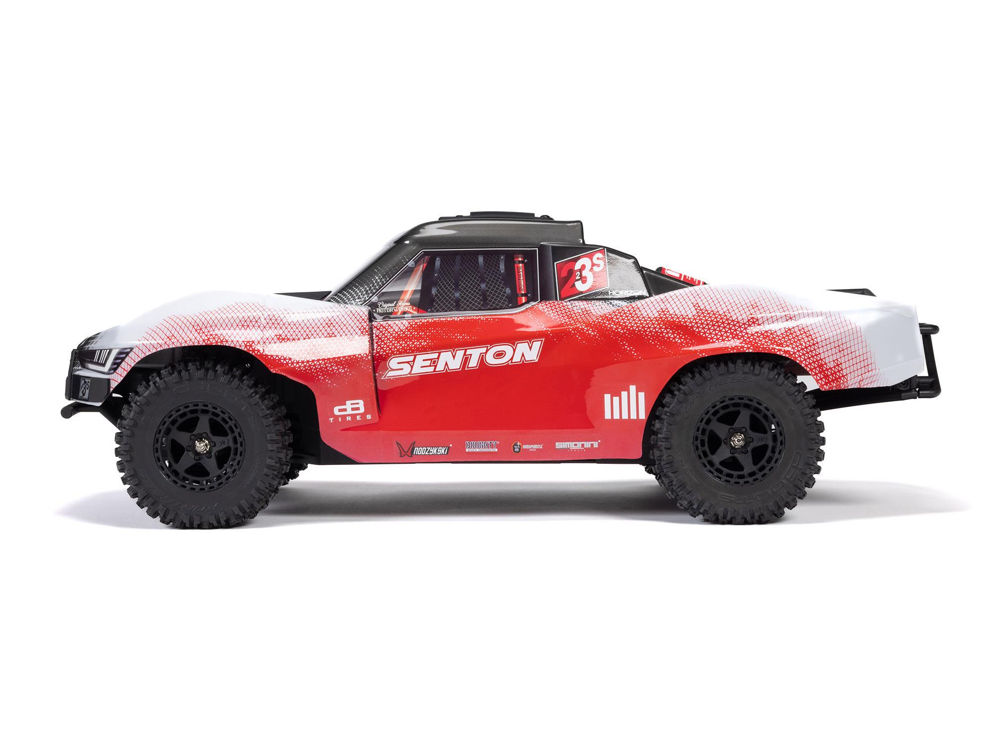 Arrma Senton 223S BLX Brushless 4X4 Short Course Truck RTR with DSC 1/10 - Red-18
