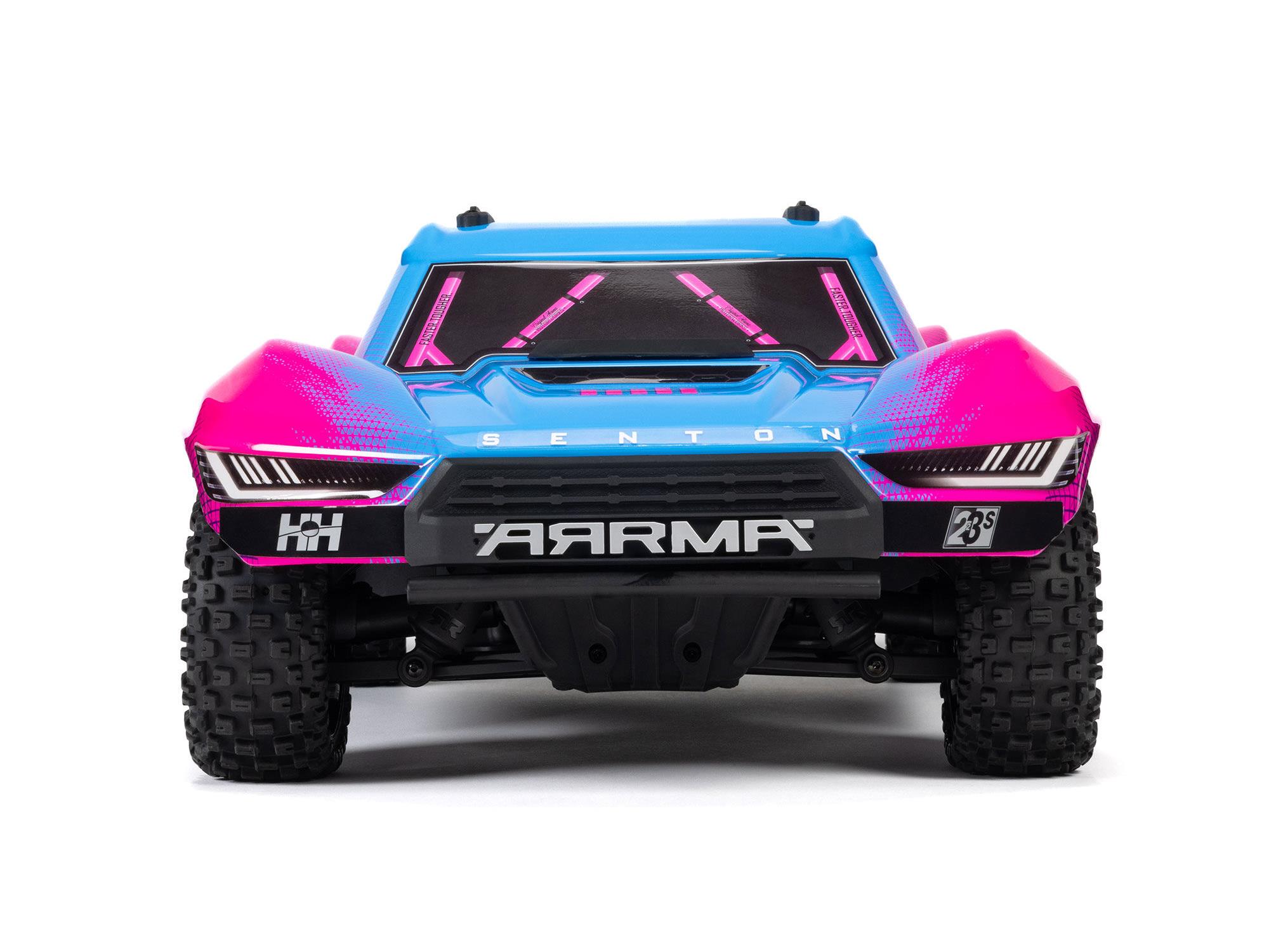 Arrma Senton 223S BLX Brushless 4X4 Short Course Truck RTR with DSC 1/10 - Blue/Purple-18