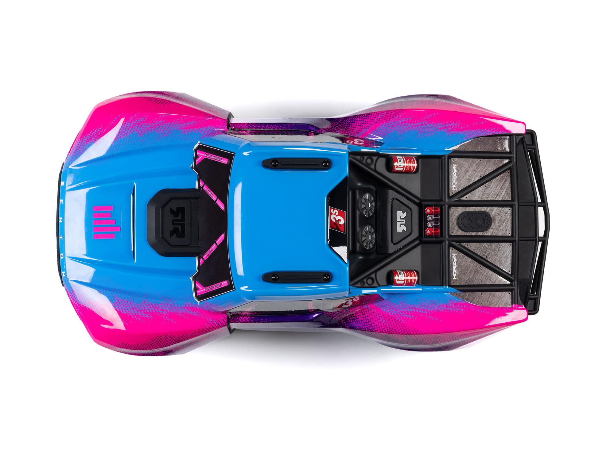 Arrma Senton 223S BLX Brushless 4X4 Short Course Truck RTR with DSC 1/10 - Blue/Purple-21