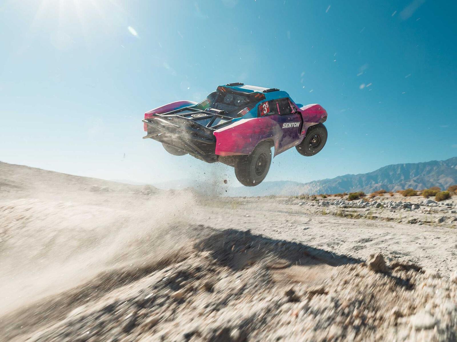 Arrma Senton 223S BLX Brushless 4X4 Short Course Truck RTR with DSC 1/10 - Blue/Purple-35