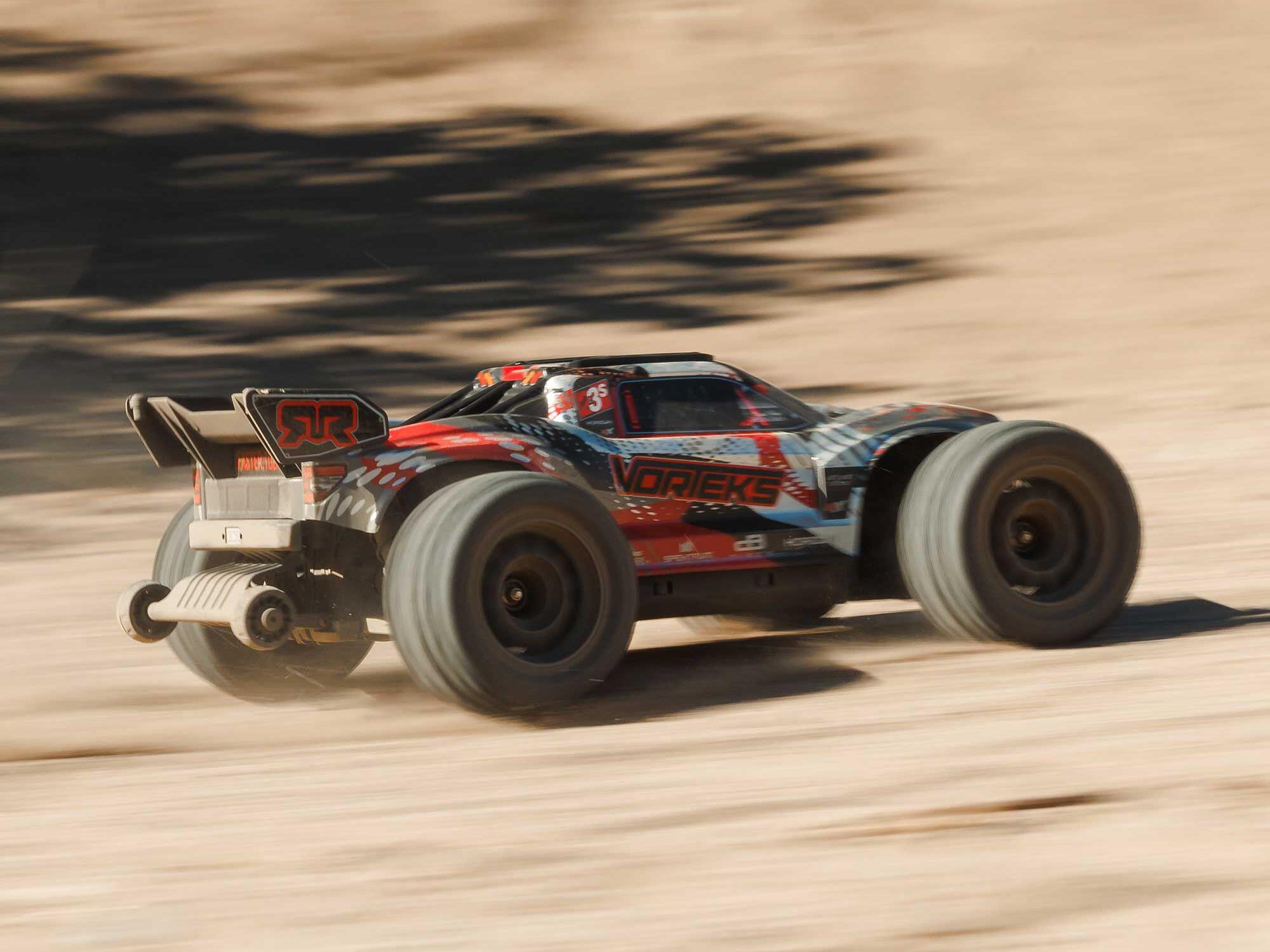 1/10 VORTEKS 223S BLX 4X4 Stadium Truck RTR with DSC Red-20