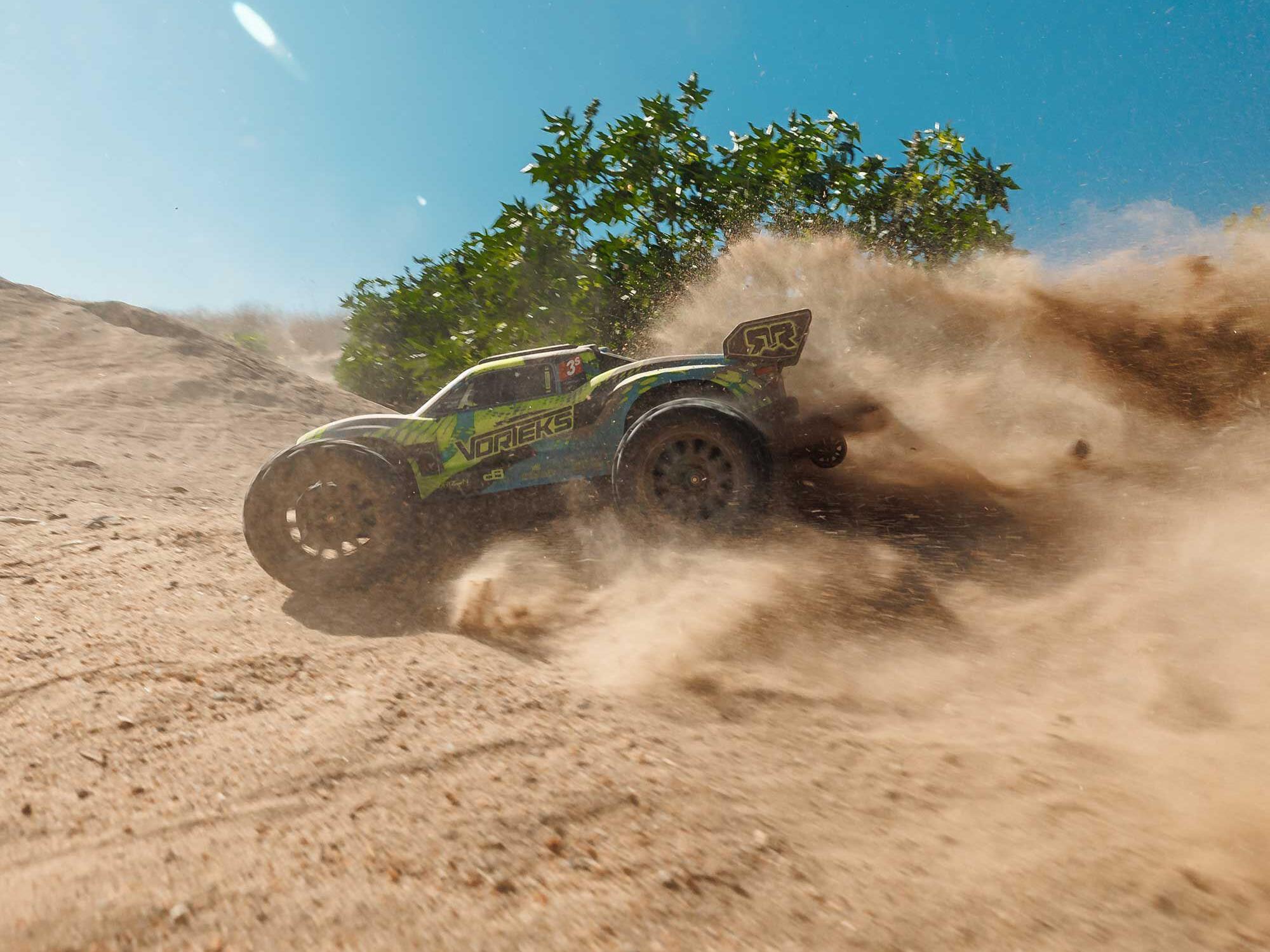 1/10 VORTEKS 223S BLX 4X4 Stadium Truck RTR with DSC Teal-22