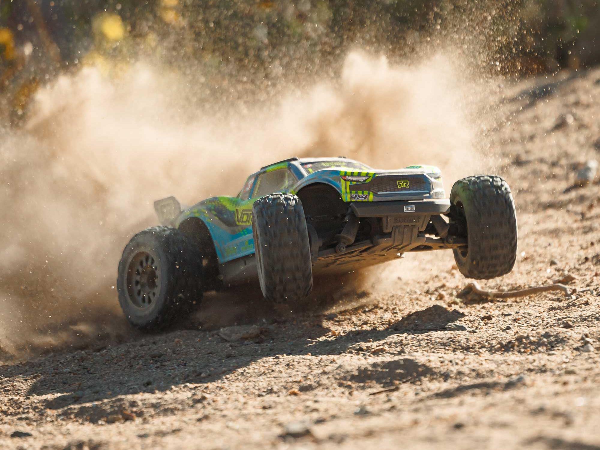 1/10 VORTEKS 223S BLX 4X4 Stadium Truck RTR with DSC Teal-23