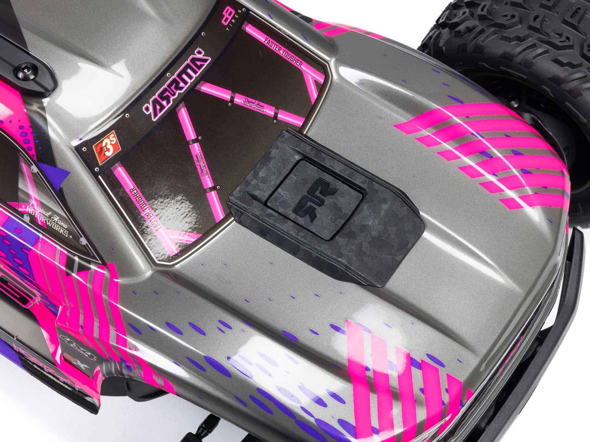 Arrma 1/10 VORTEKS 223S BLX 4X4 Stadium Truck RTR with DSC Purple-15