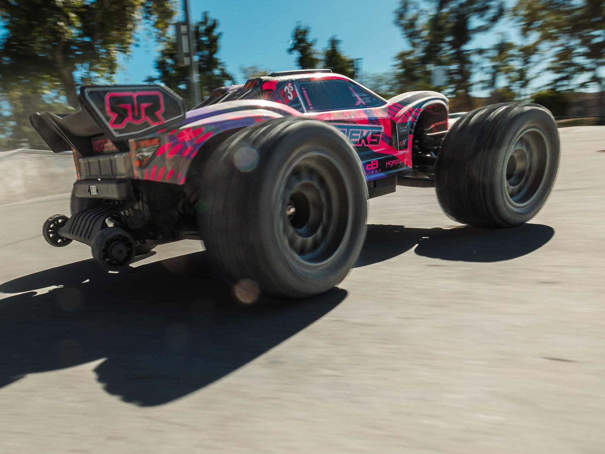 Arrma 1/10 VORTEKS 223S BLX 4X4 Stadium Truck RTR with DSC Purple-20