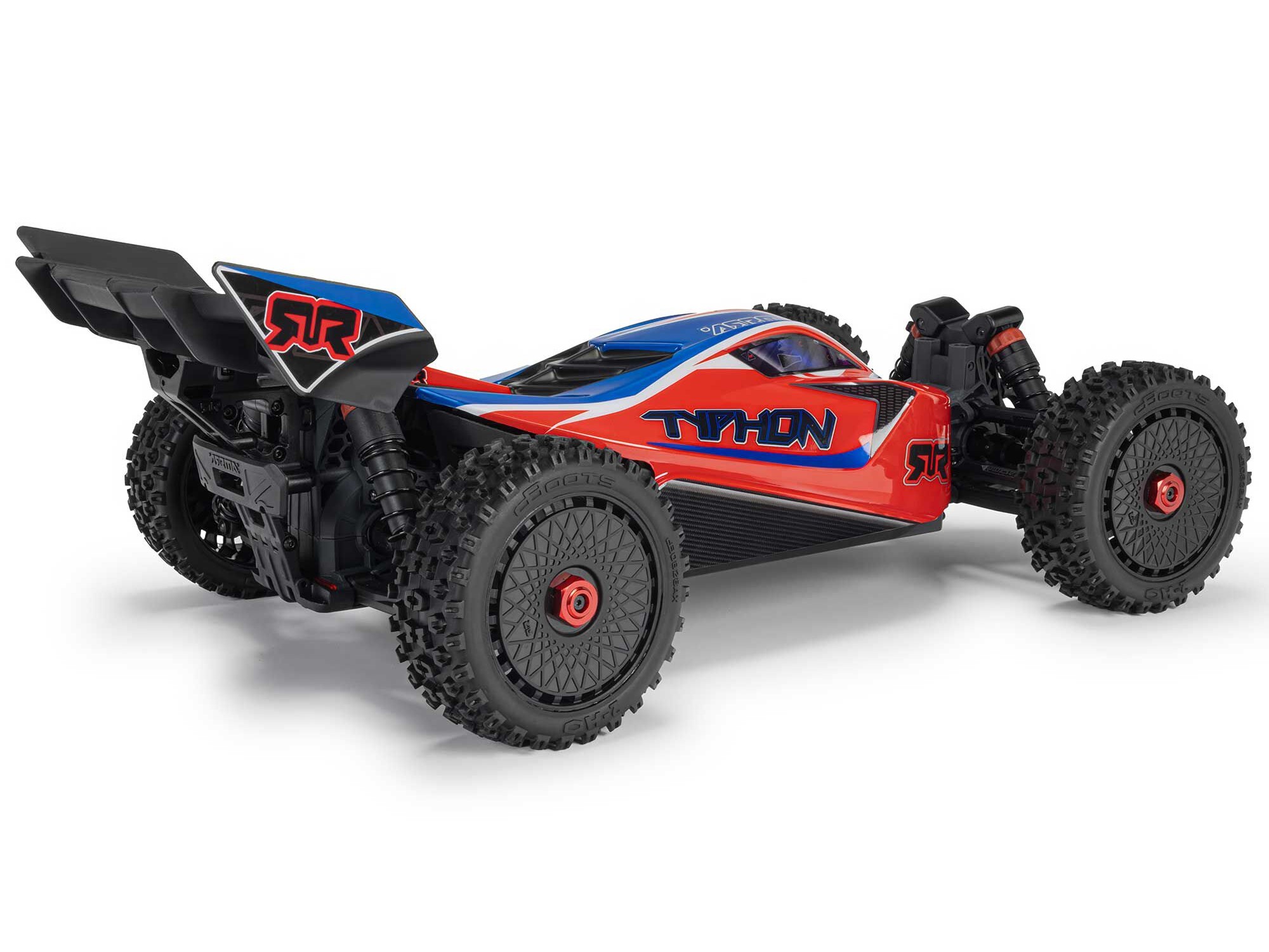 1/8 TYPHON 223S BLX 4X4 Buggy RTR with DSC Red-2