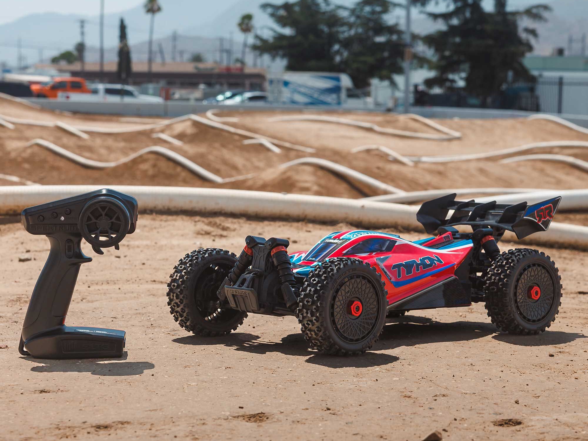 1/8 TYPHON 223S BLX 4X4 Buggy RTR with DSC Red-16