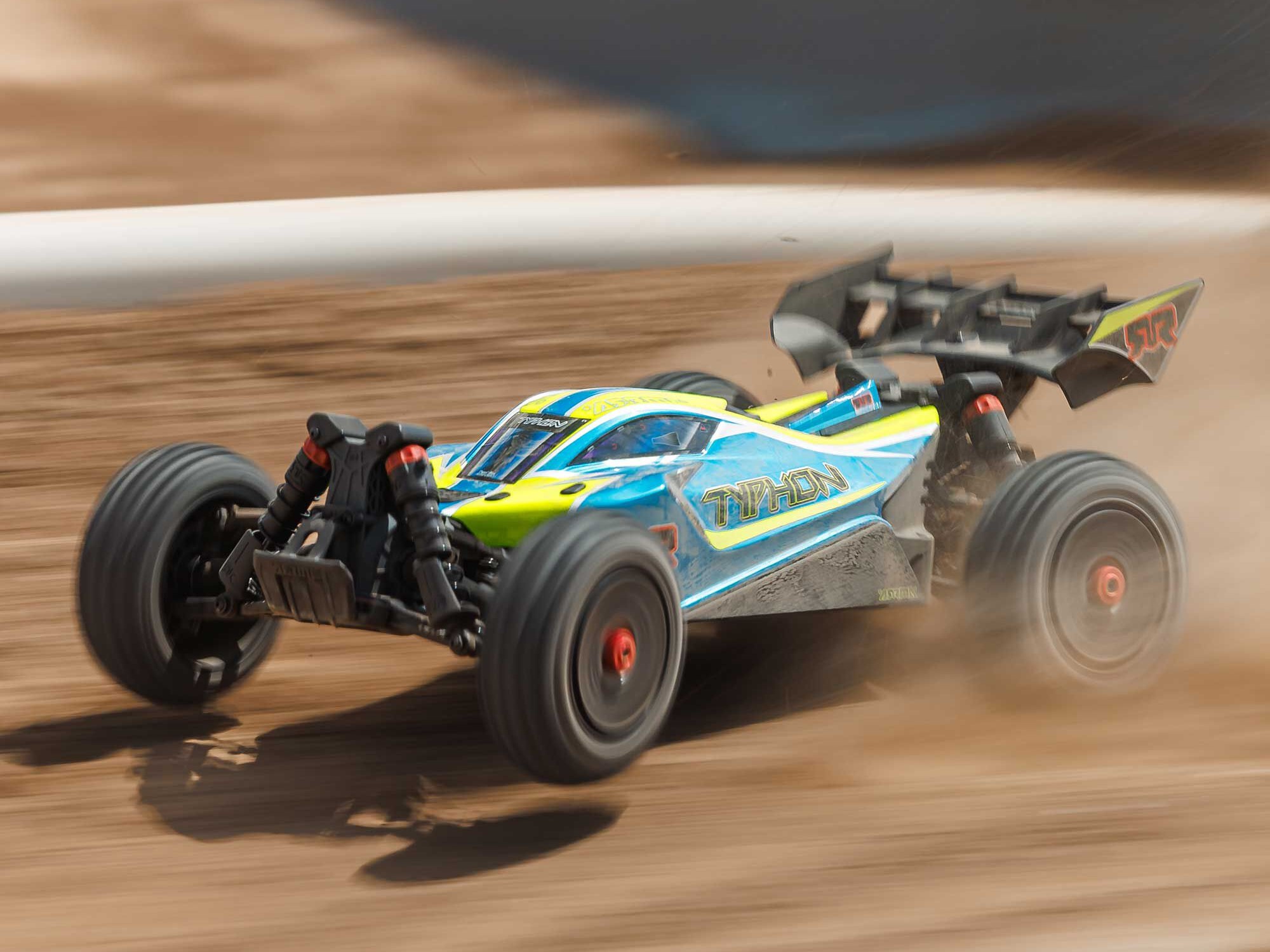 1/8 TYPHON 223S BLX 4X4 Buggy RTR with DSC Blue-13