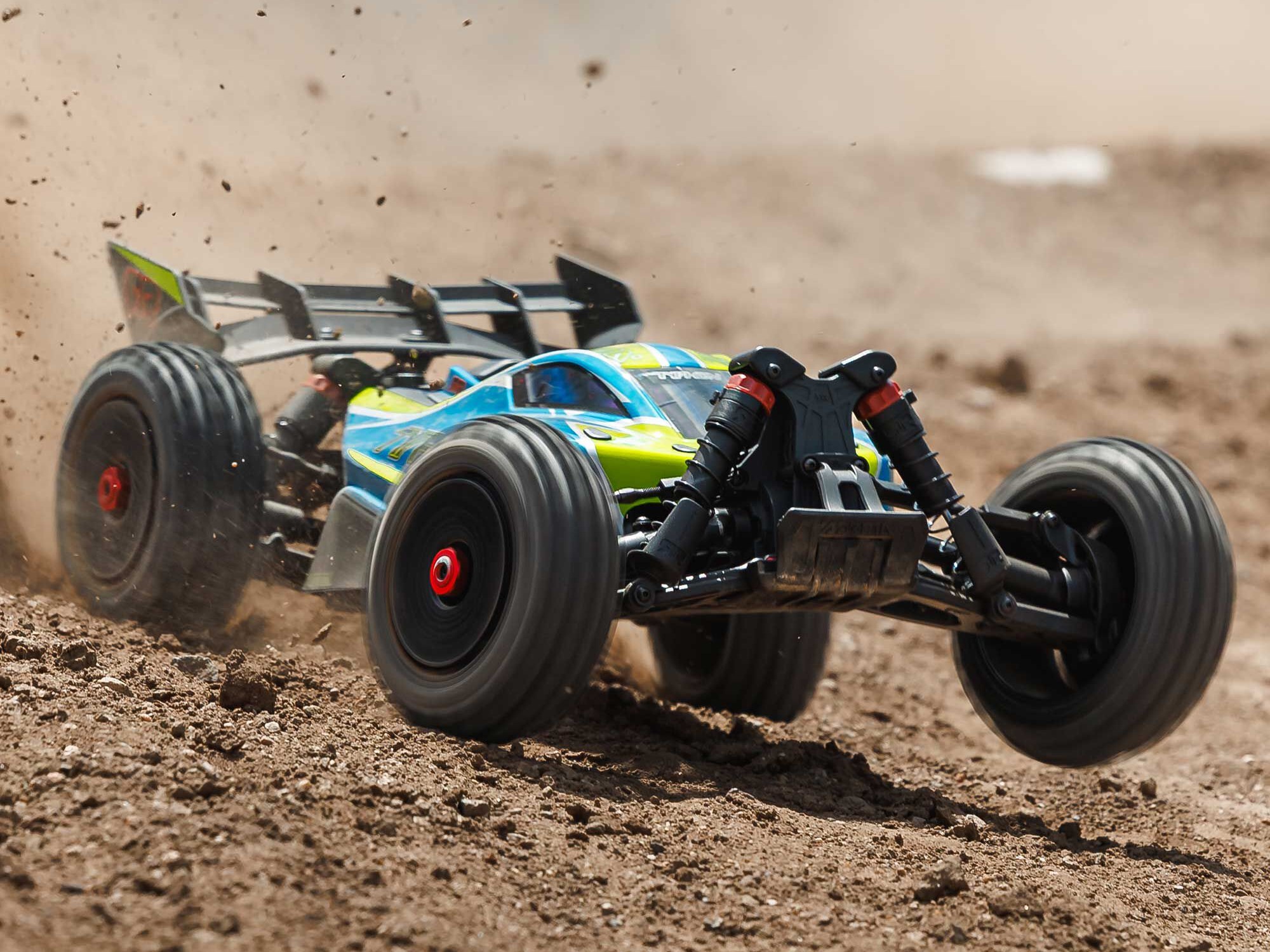 1/8 TYPHON 223S BLX 4X4 Buggy RTR with DSC Blue-14