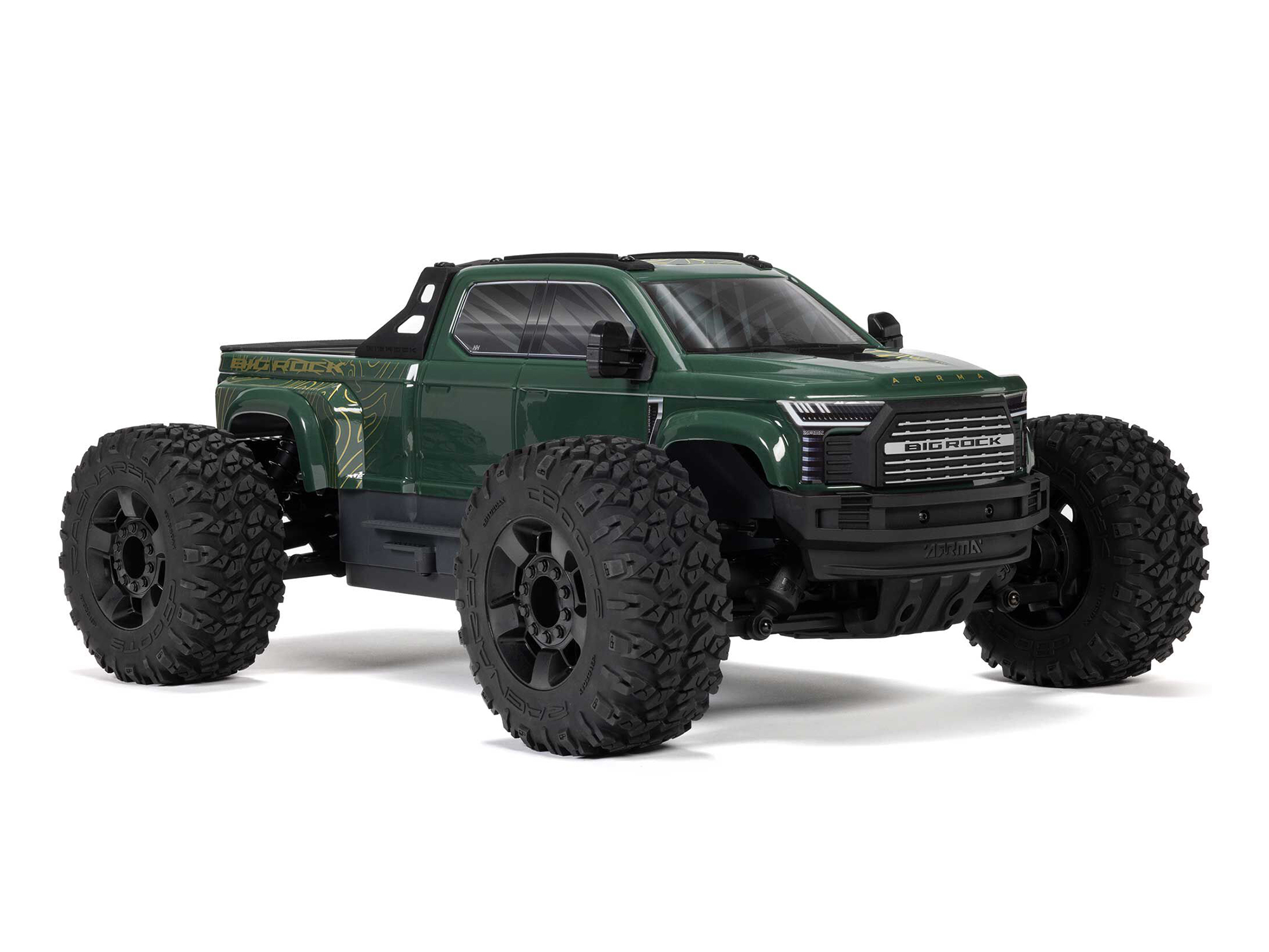1/10 BIG ROCK 223S DSC 4X4 RTR Monster Truck Green-4