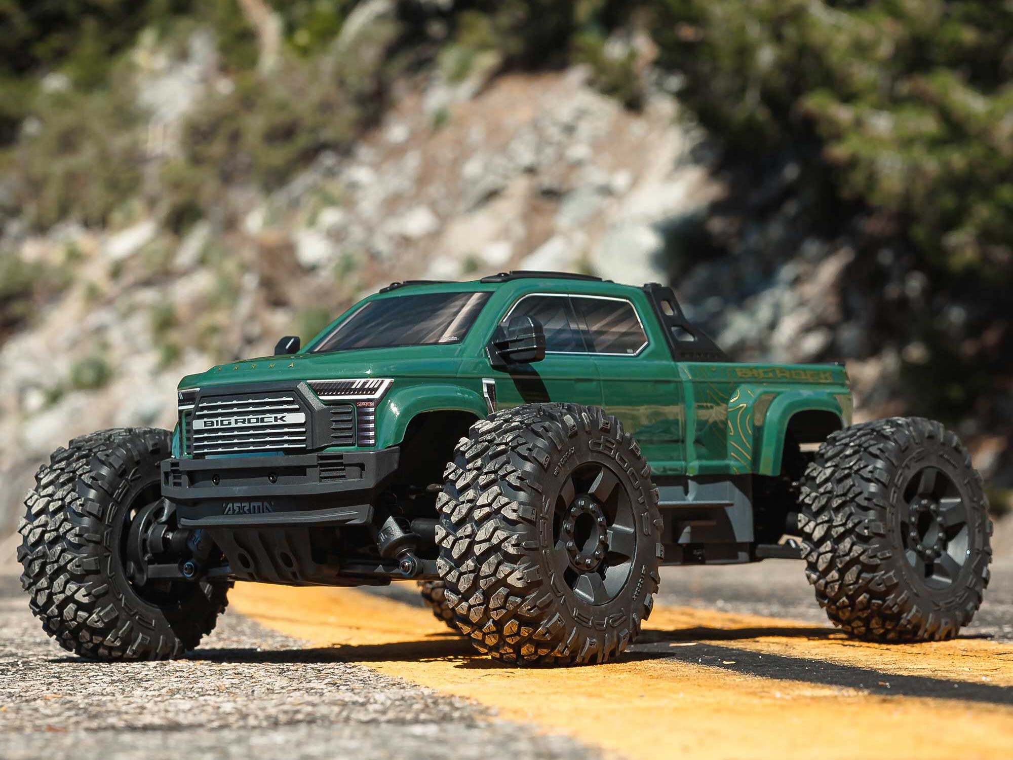 1/10 BIG ROCK 223S DSC 4X4 RTR Monster Truck Green-20