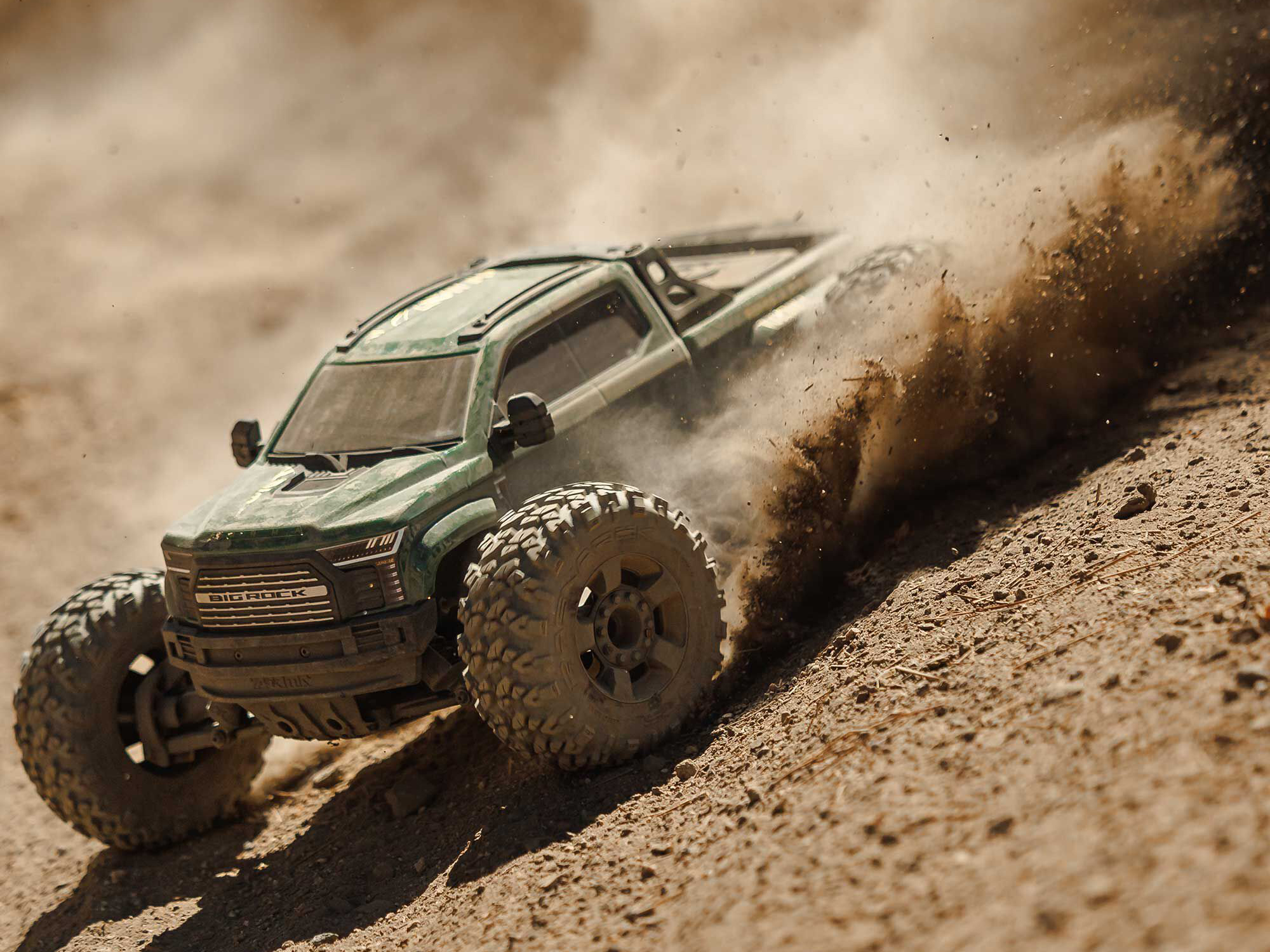 1/10 BIG ROCK 223S DSC 4X4 RTR Monster Truck Green-21