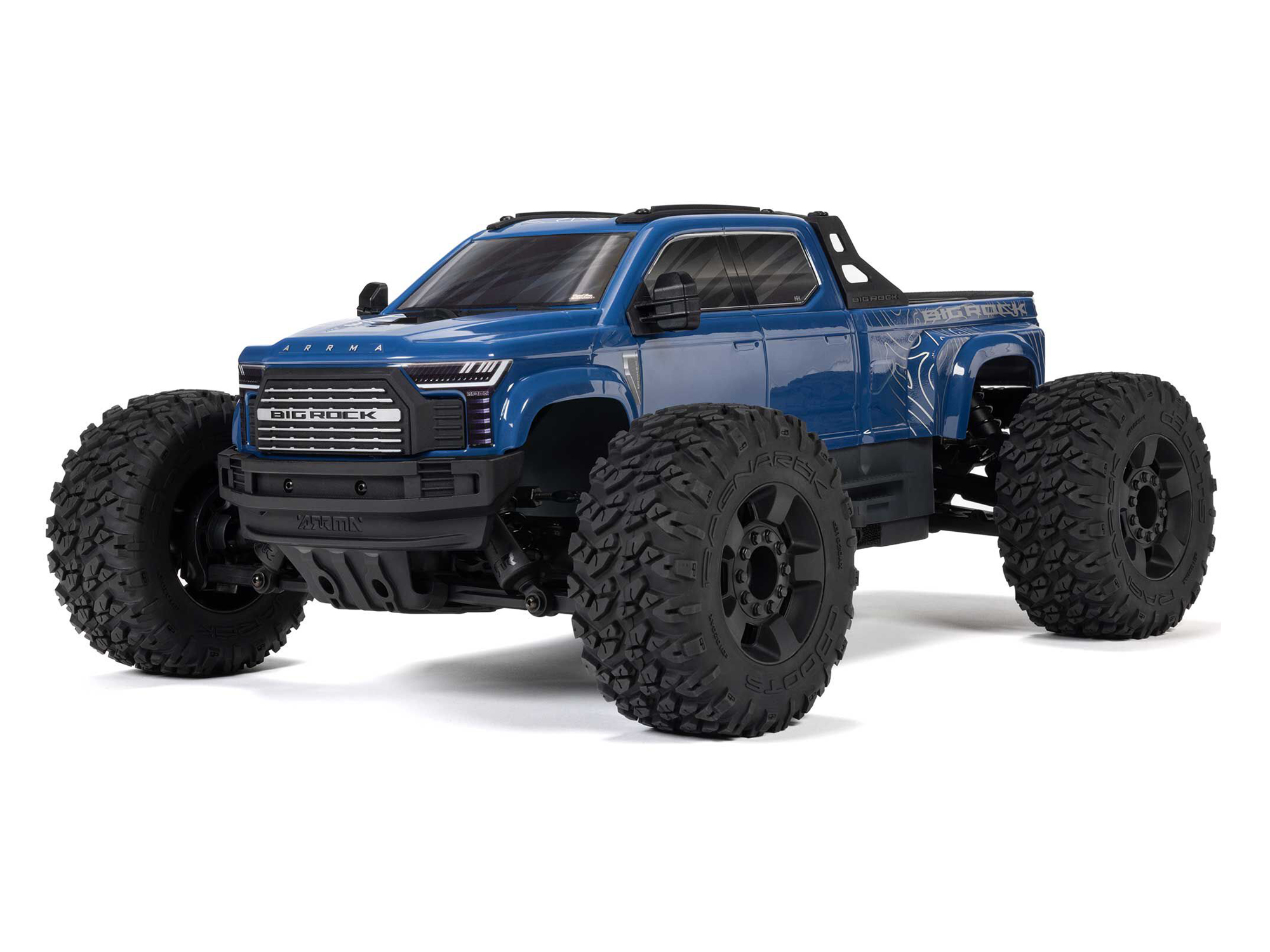 Arrma 1/10 BIG ROCK 223S DSC 4X4 RTR Brushless Monster Truck - Blue-3