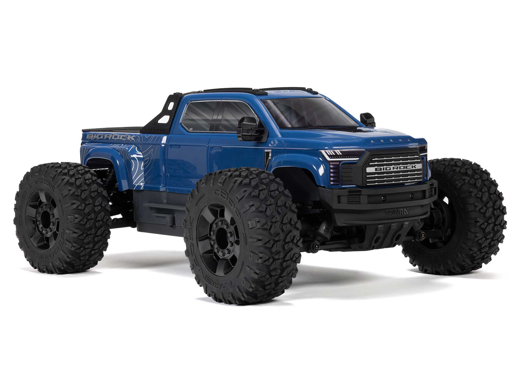 Arrma 1/10 BIG ROCK 223S DSC 4X4 RTR Brushless Monster Truck - Blue-6
