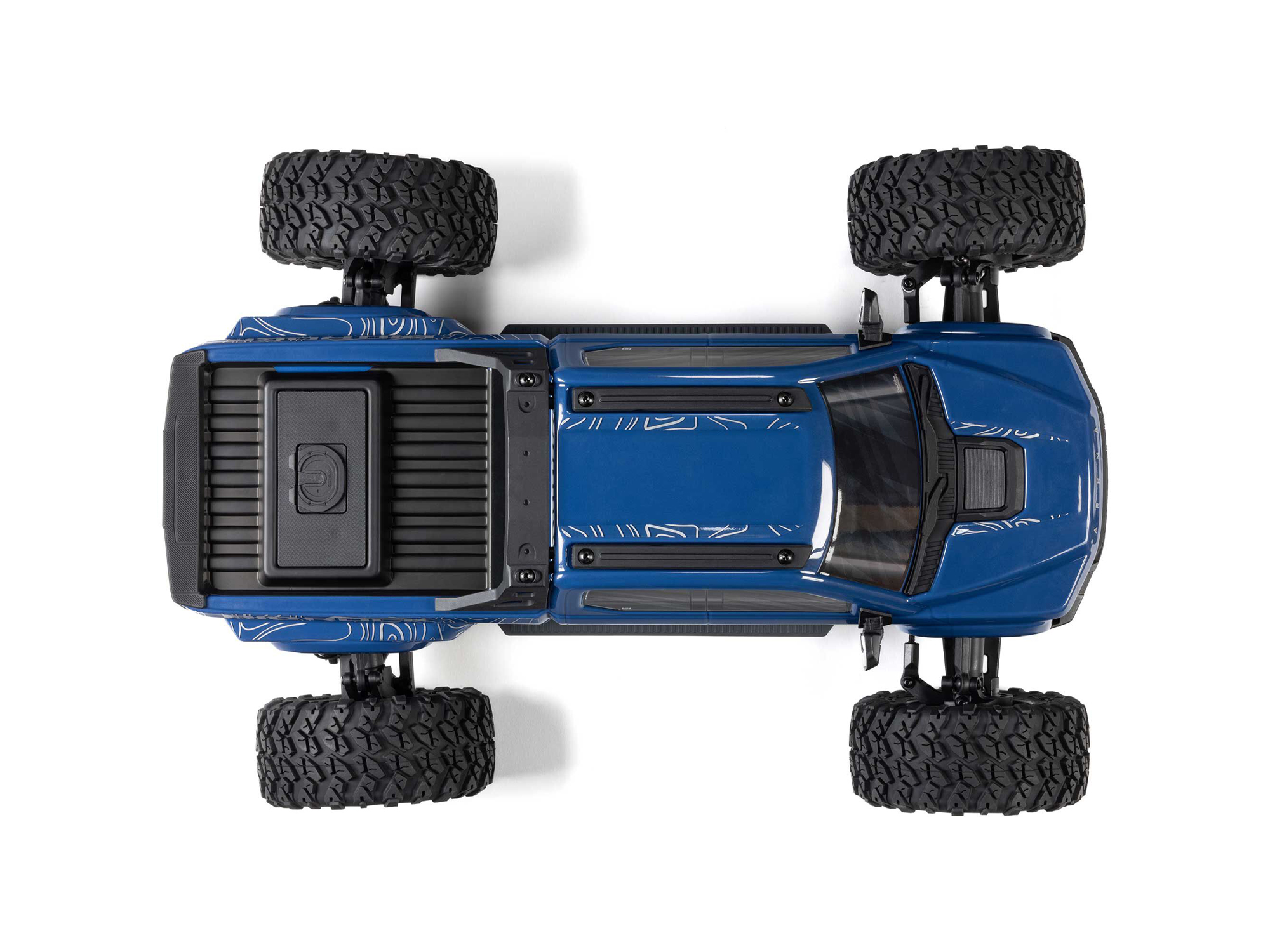 Arrma 1/10 BIG ROCK 223S DSC 4X4 RTR Brushless Monster Truck - Blue-11