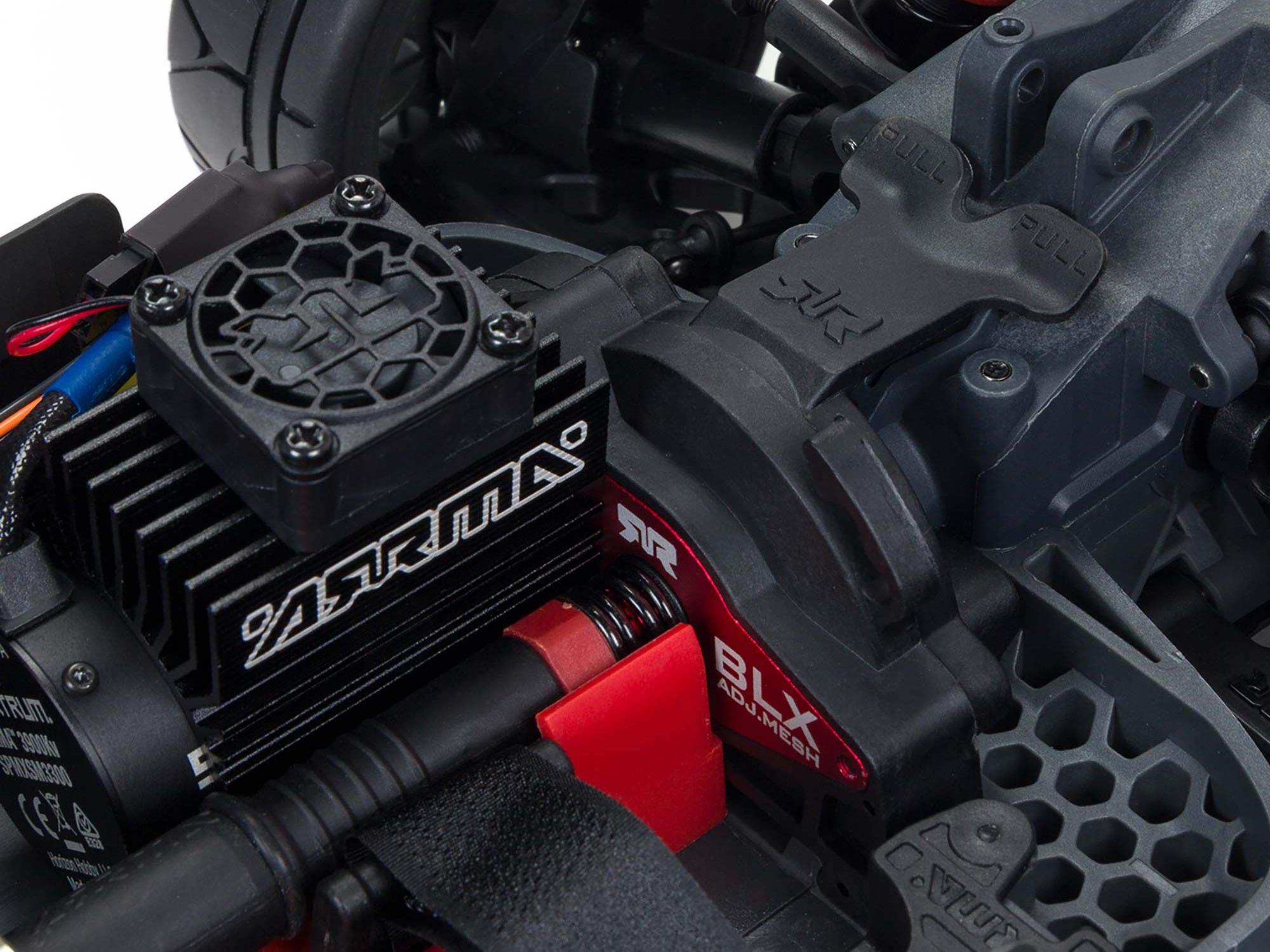 1/8 INFRACTION 3S 4X4 BLX Resto-Mod Truck RTR Black/Gold-3