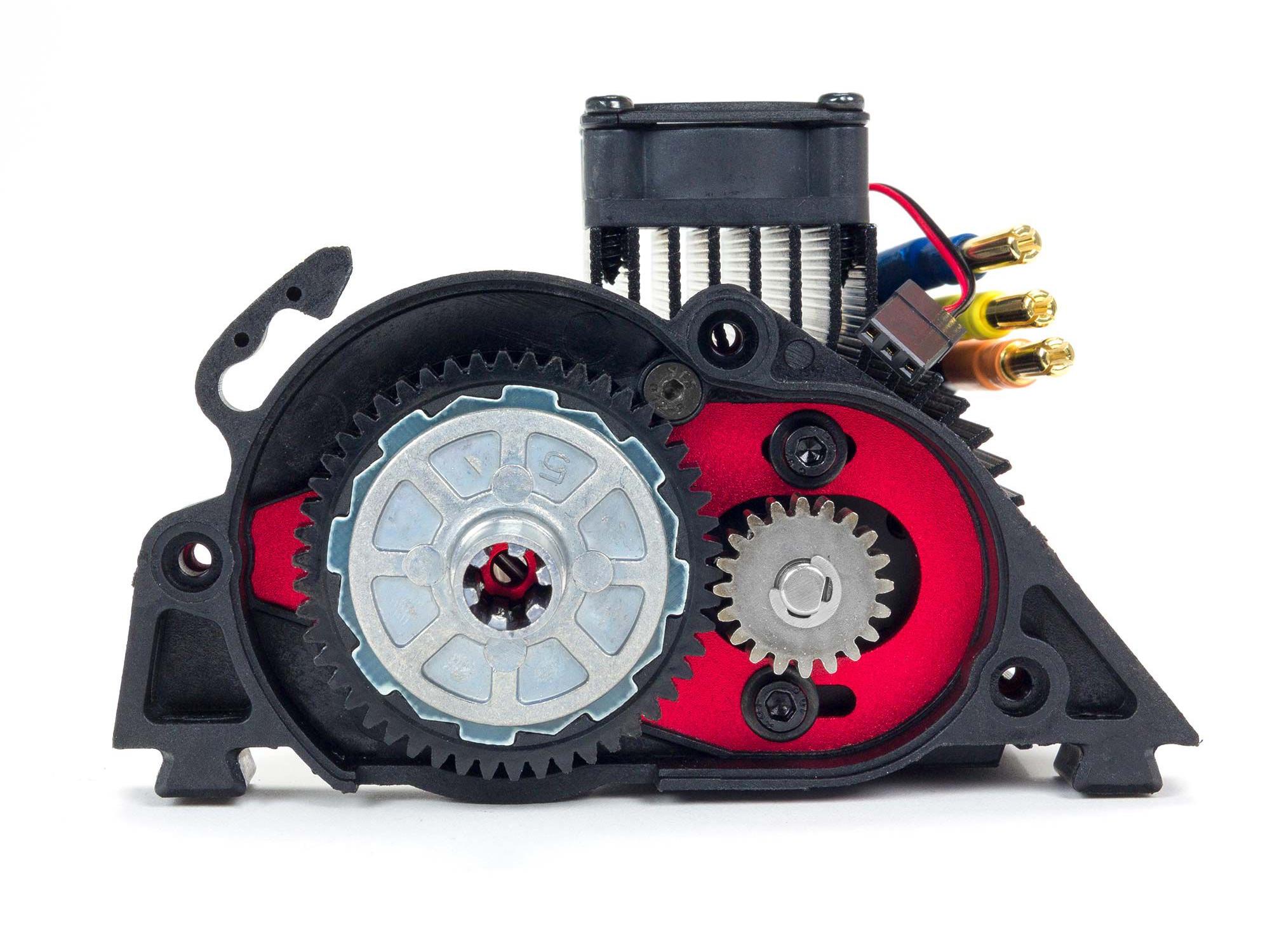 1/8 INFRACTION 3S 4X4 BLX Resto-Mod Truck RTR Black/Gold-7