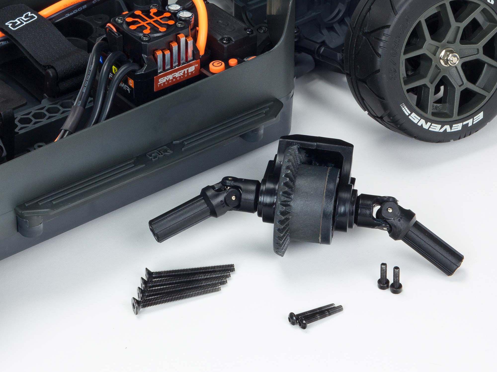 1/8 INFRACTION 3S 4X4 BLX Resto-Mod Truck RTR Black/Gold-9