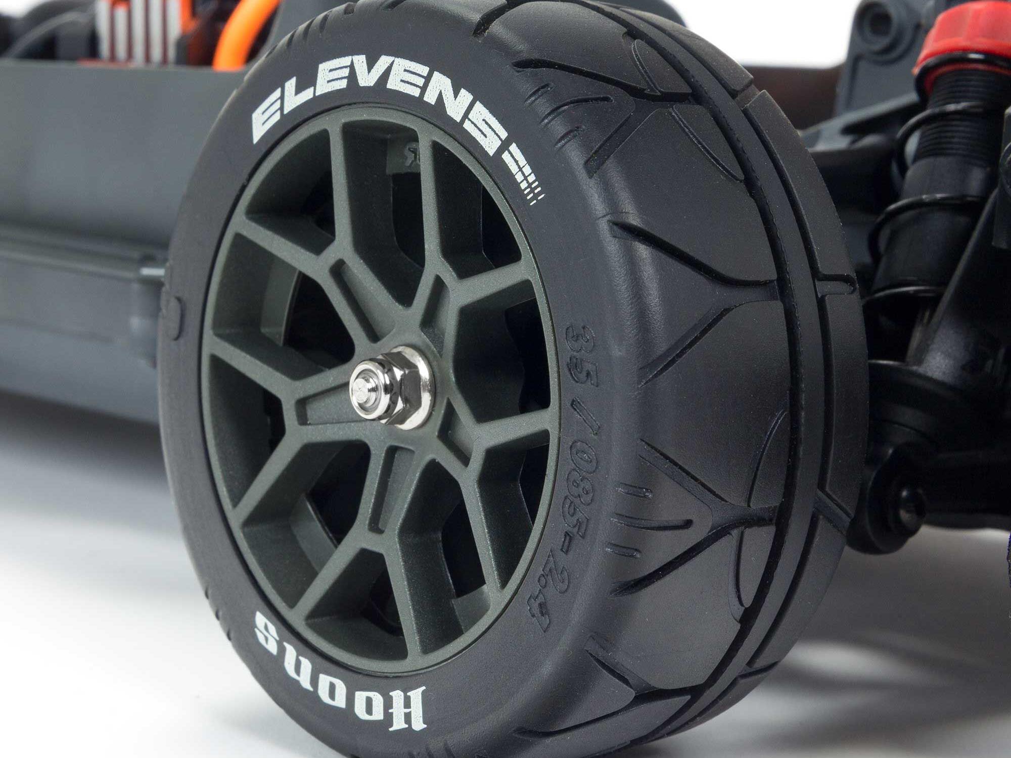 1/8 INFRACTION 3S 4X4 BLX Resto-Mod Truck RTR Black/Teal-5