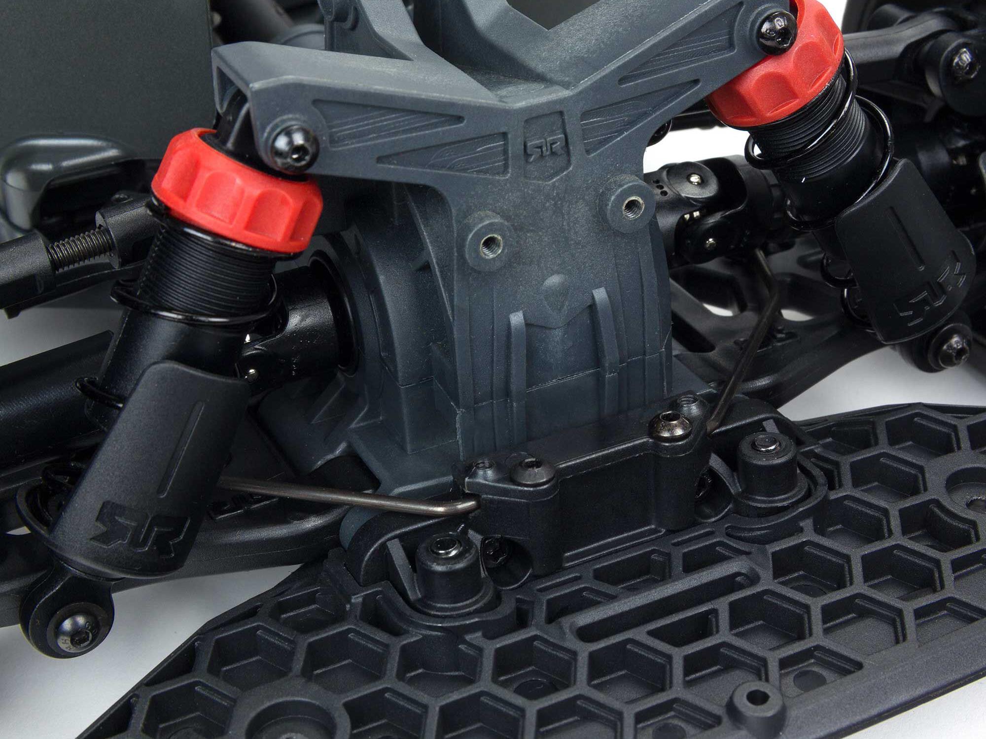 1/8 INFRACTION 3S 4X4 BLX Resto-Mod Truck RTR Black/Teal-6