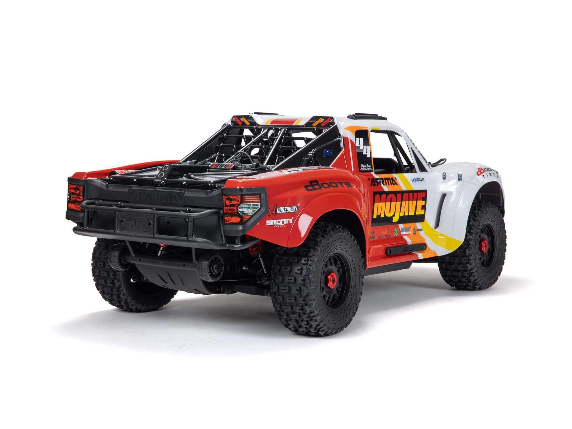 Arrma 1/8 MOJAVE 4X4 4S BLX Desert Truck RTR - White-11