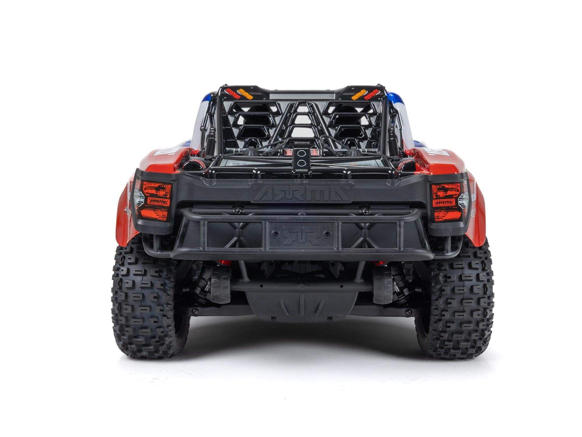Arrma 1/8 MOJAVE 4X4 4S BLX Desert Truck RTR - Blue-16