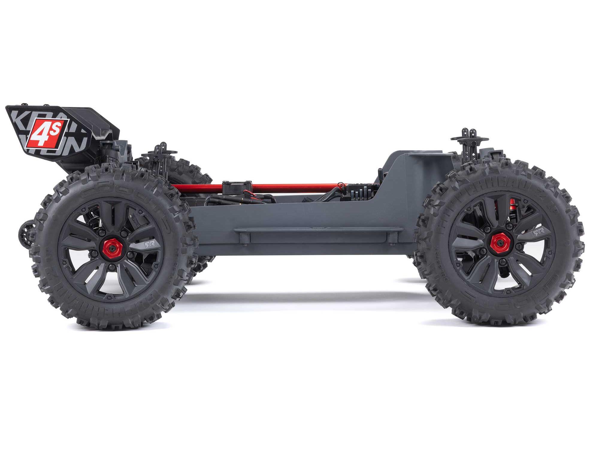 1/10 KRATON 4S 4X4 BLX Centre Diff Speed MT (Red)-7