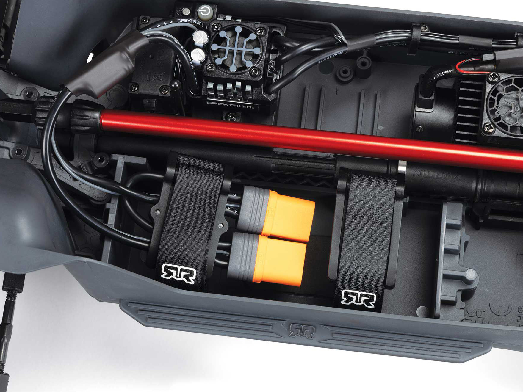 1/10 KRATON 4S 4X4 BLX Centre Diff Speed MT (Red)-9