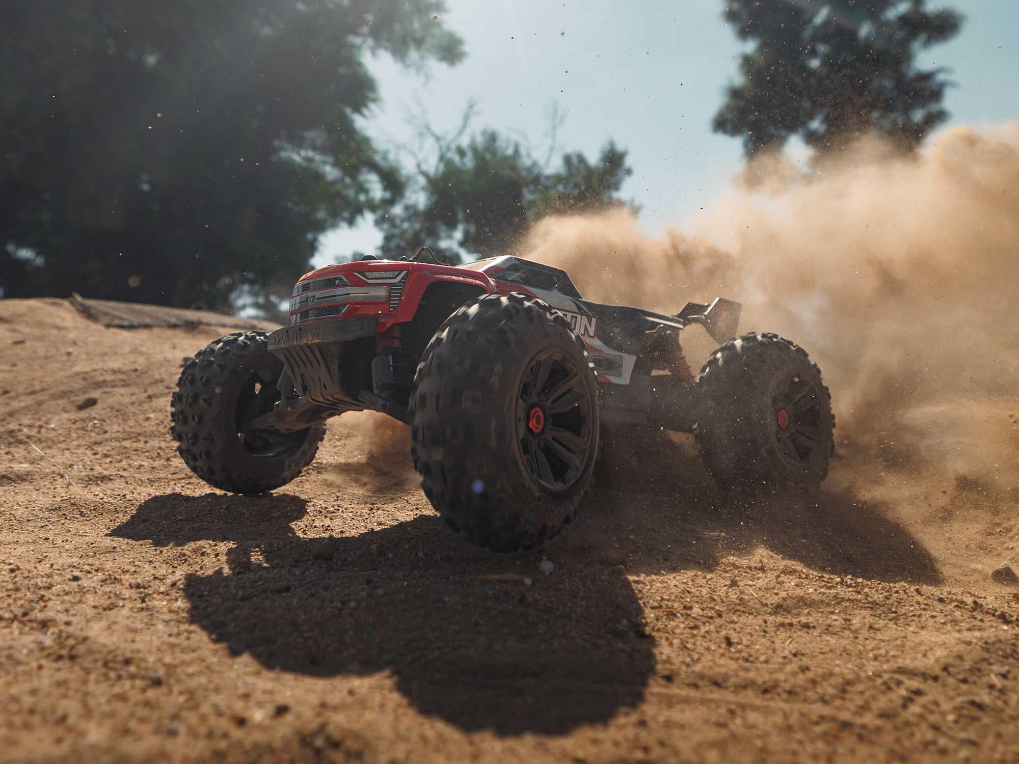 1/10 KRATON 4S 4X4 BLX Centre Diff Speed MT (Red)-18