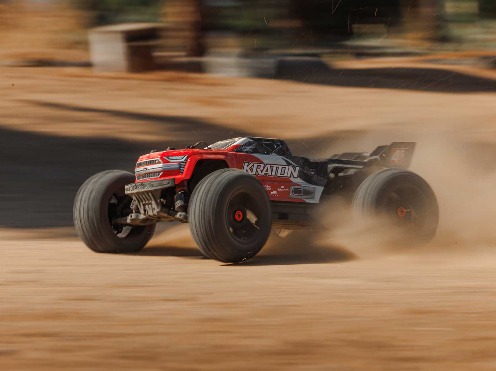 1/10 KRATON 4S 4X4 BLX Centre Diff Speed MT (Red)-25