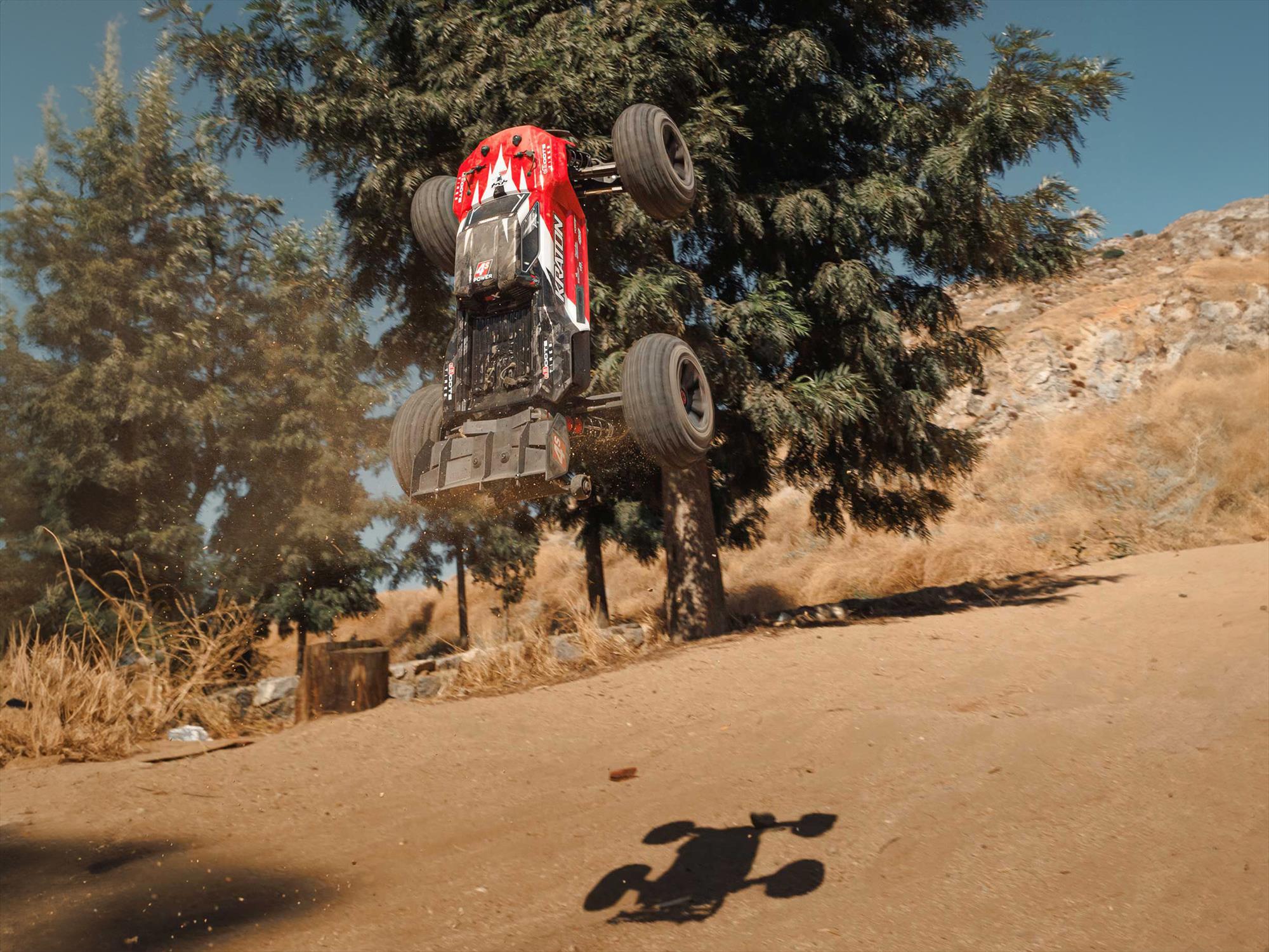 1/10 KRATON 4S 4X4 BLX Centre Diff Speed MT (Red)-26