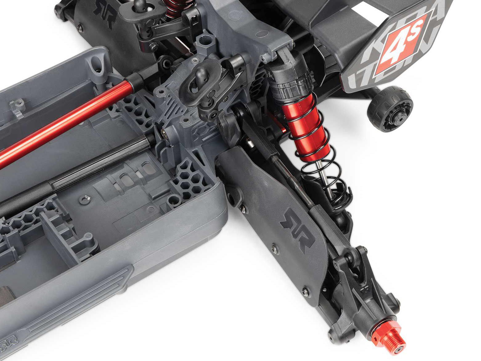 1/10 KRATON 4S 4X4 BLX Centre Diff Speed MT (Green)-10