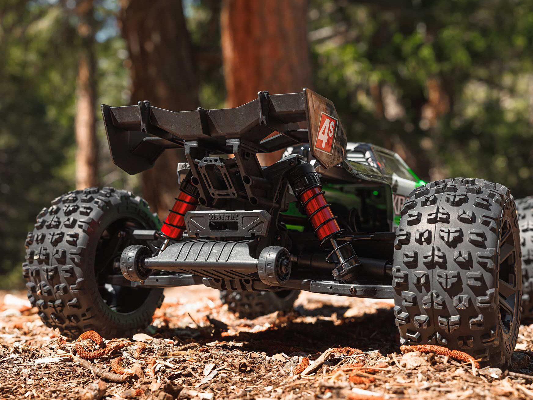 1/10 KRATON 4S 4X4 BLX Centre Diff Speed MT (Green)-12