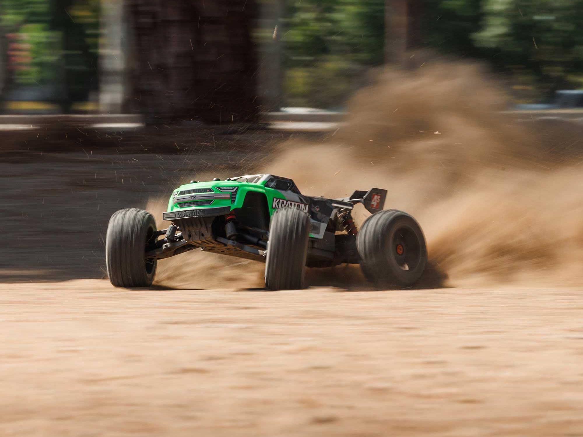 1/10 KRATON 4S 4X4 BLX Centre Diff Speed MT (Green)-18