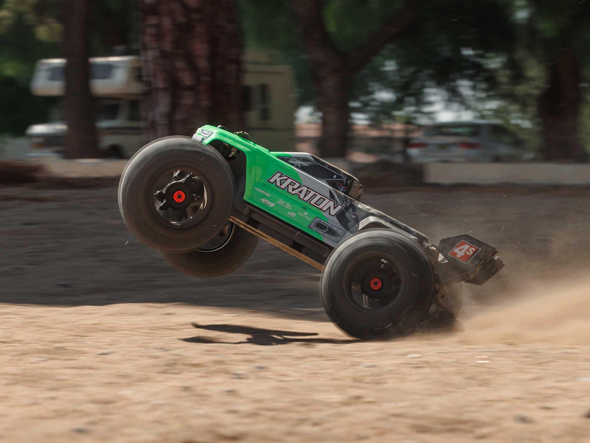 1/10 KRATON 4S 4X4 BLX Centre Diff Speed MT (Green)-21