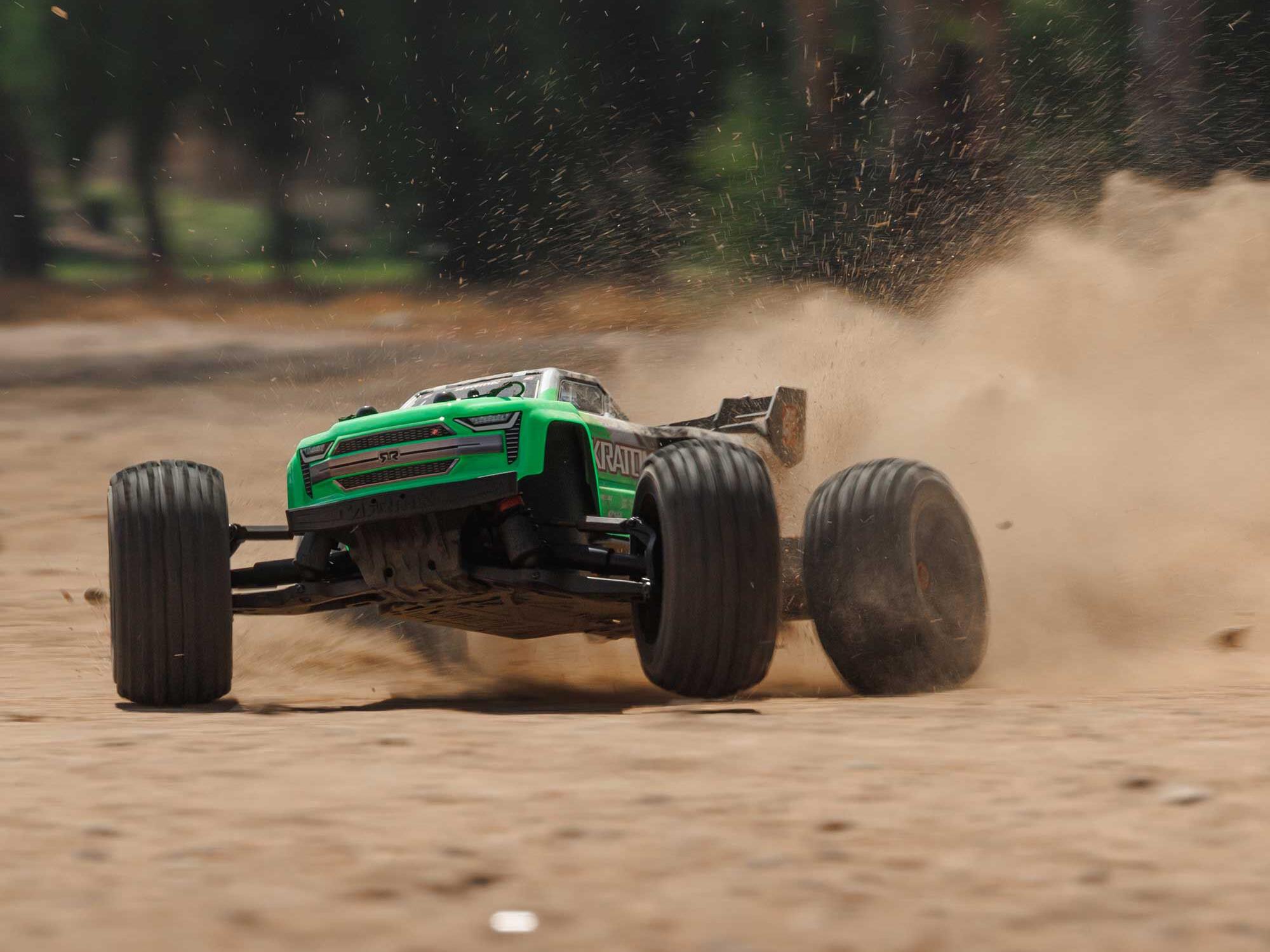 1/10 KRATON 4S 4X4 BLX Centre Diff Speed MT (Green)-22