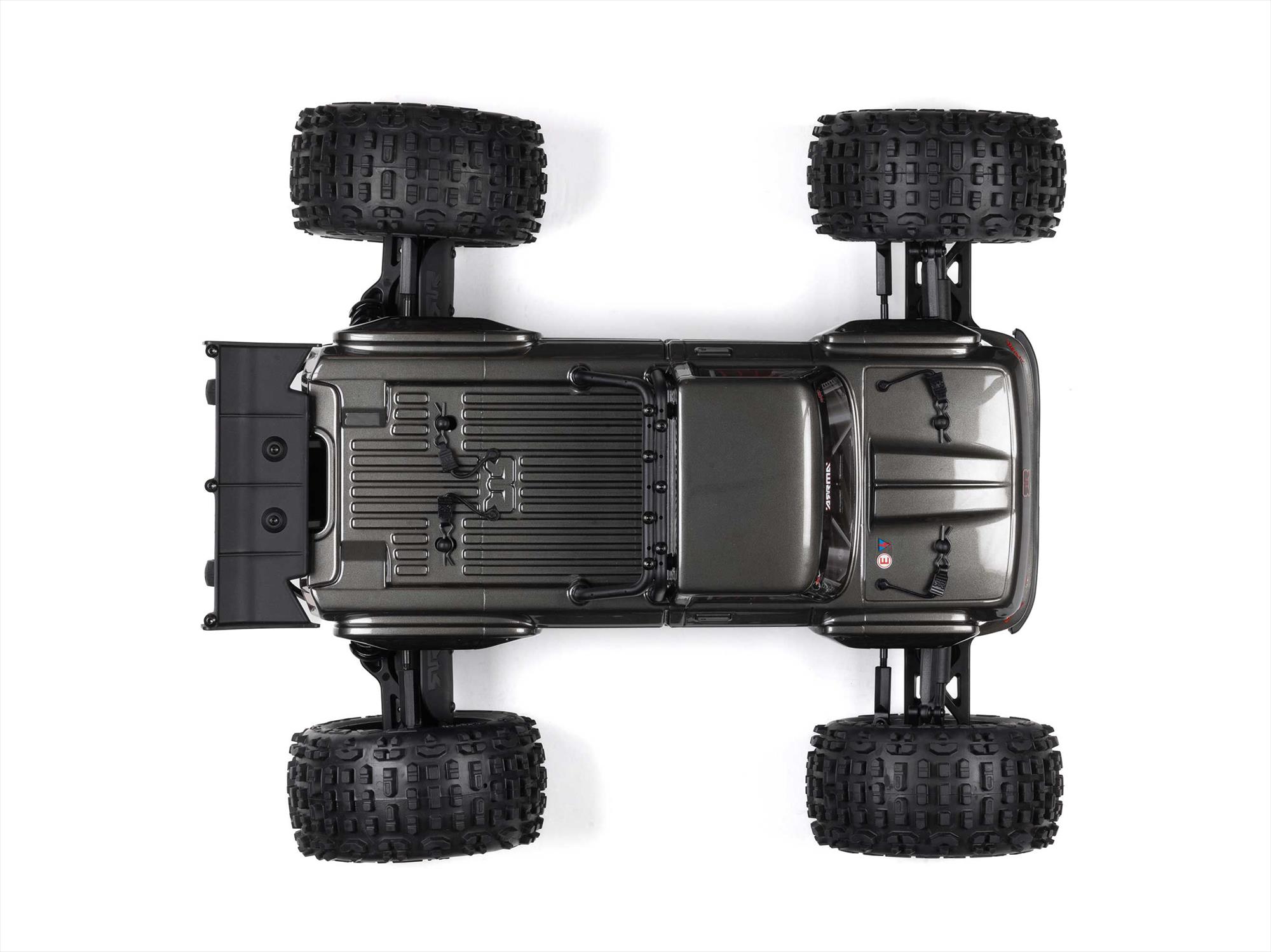1/10 OUTCAST 4S 4X4 BLX Stunt MT (with Centre Diff) Gunmetal-5