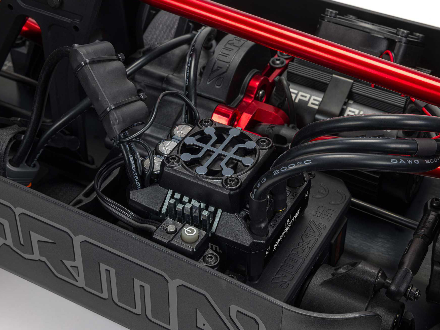 Arrma 1/5 KRATON 4x4 8S BLX EXB Brushless Monster Truck RTR, Black-20