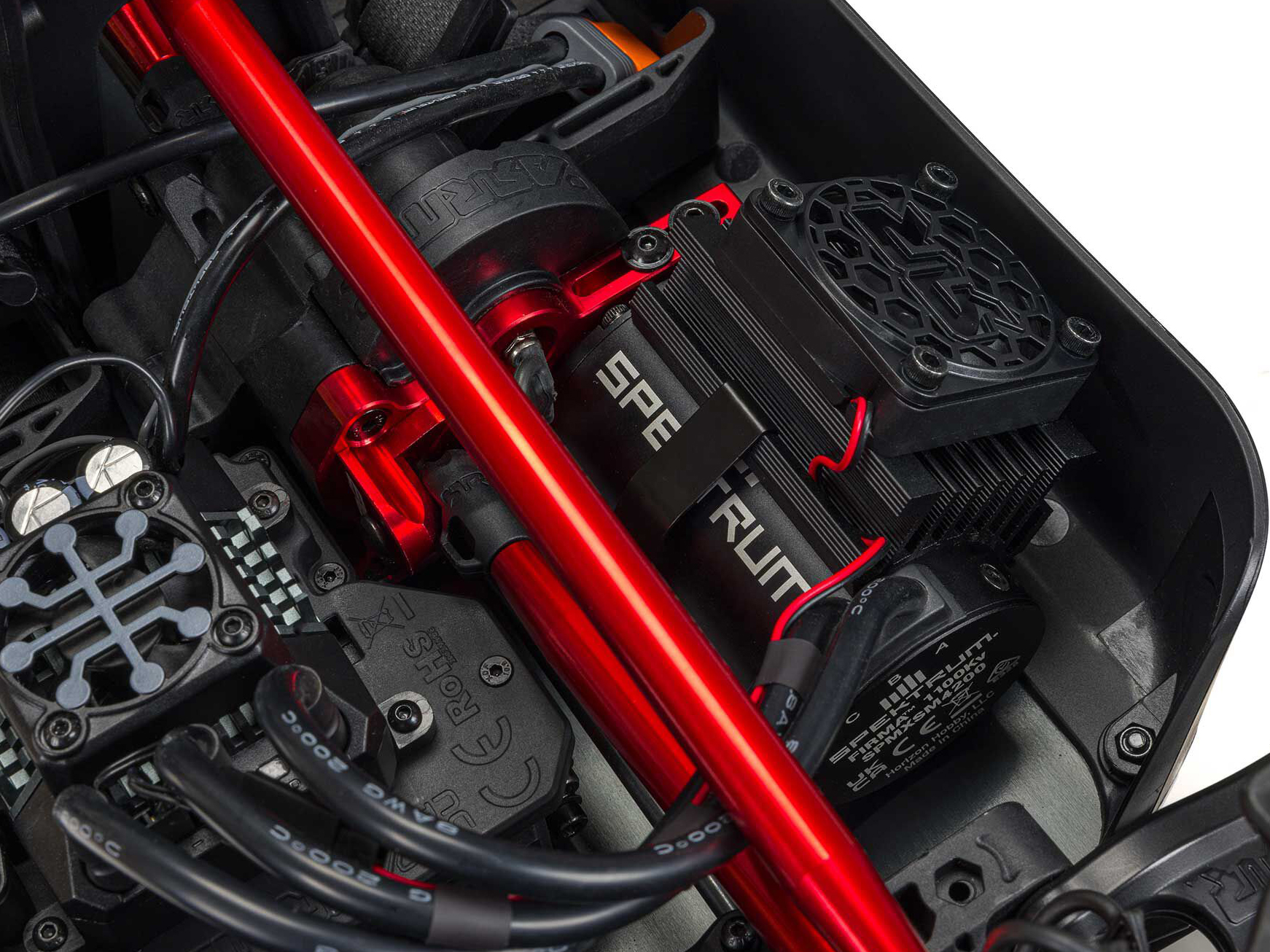 Arrma 1/5 KRATON 4x4 8S BLX EXB Brushless Monster Truck RTR, Black-22