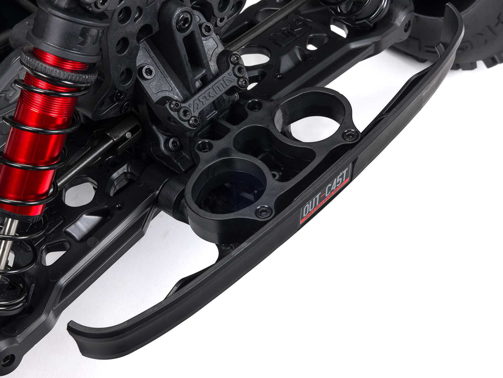 Arrma 1/5 Outcast 8S 4X4 BLX EXB Stunt Truck RTR Black-29